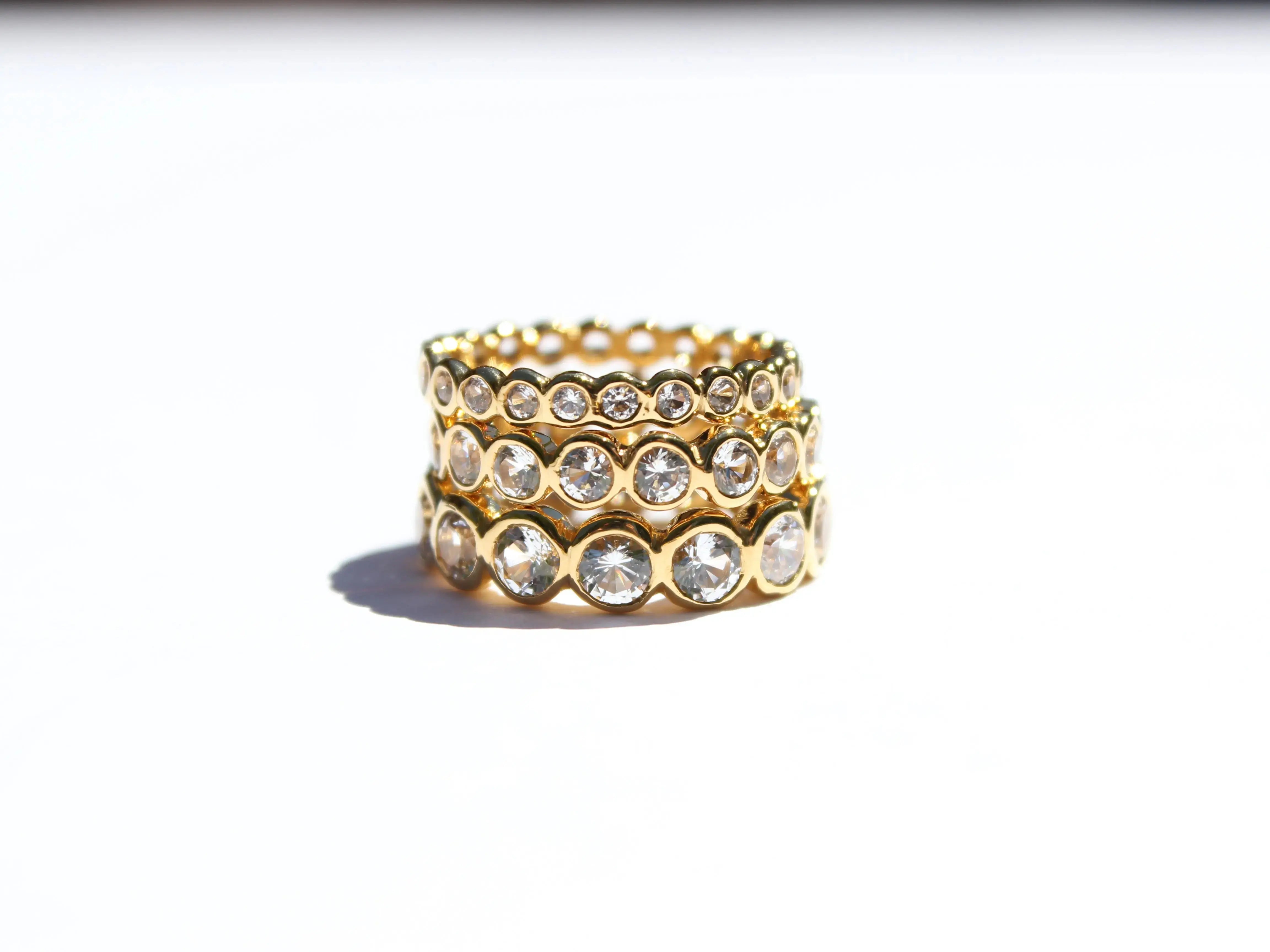 3.5mm Diamond Eternity Band Mary Frances Maker