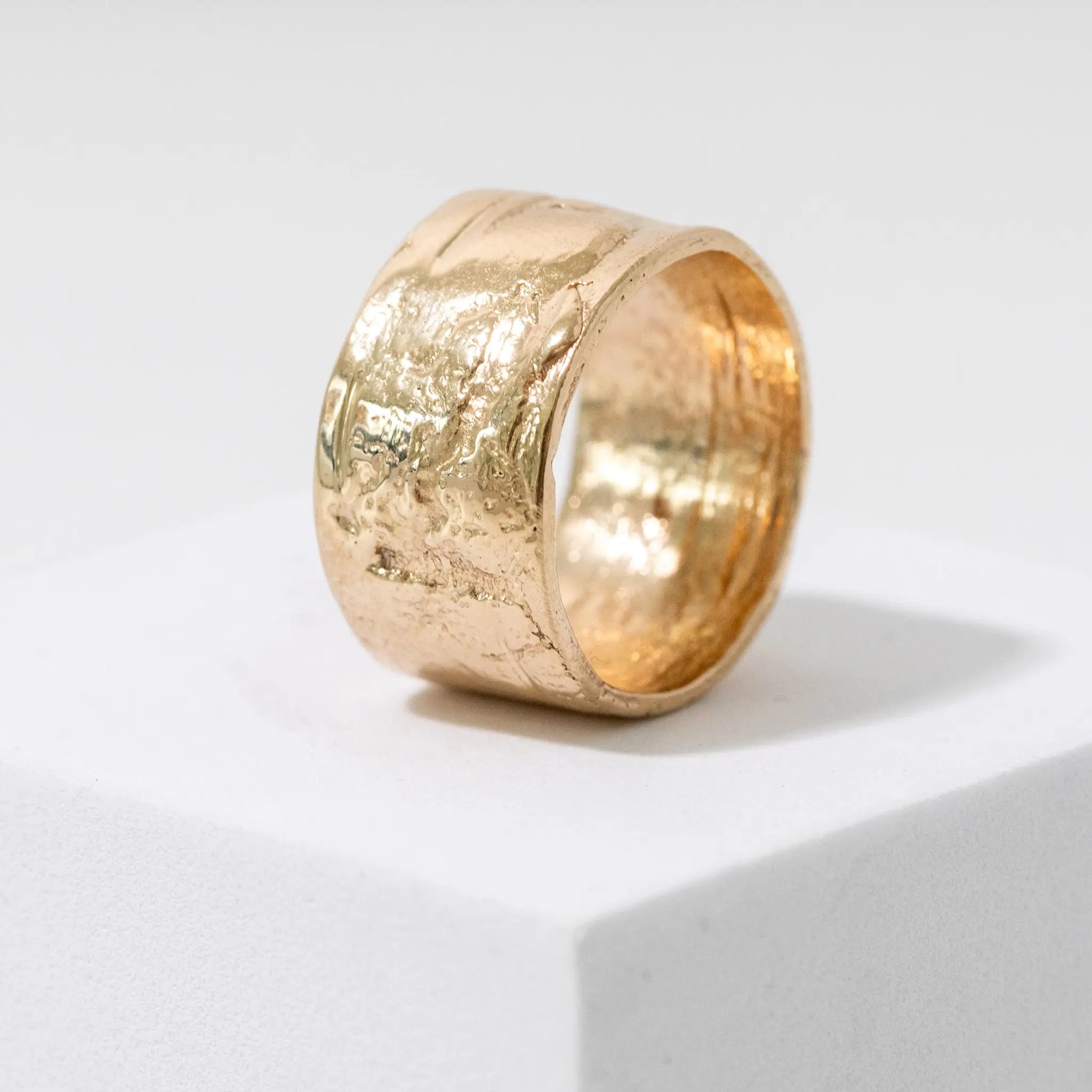 Birch Cigar Band Ring Mary Frances Maker