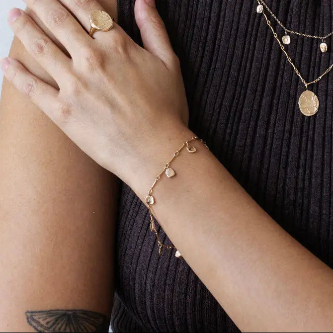 Birch Drip Bracelet Mary Frances Maker
