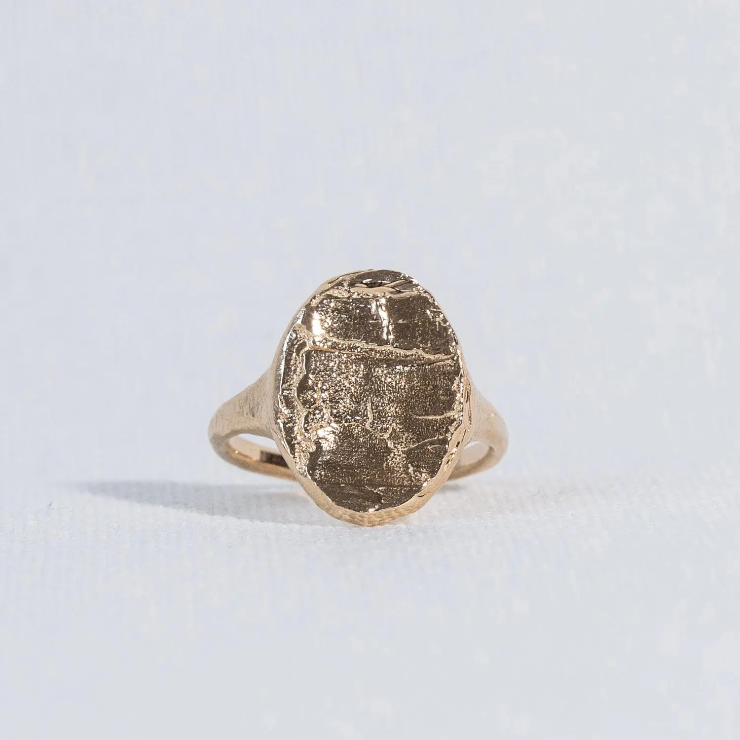 Birch Signet Ring Mary Frances Maker