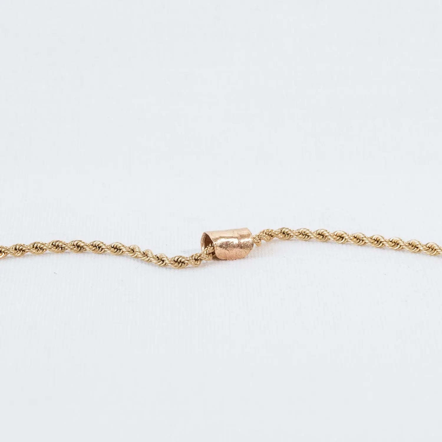 Birch Slide Necklace, Rope Chain Mary Frances Maker
