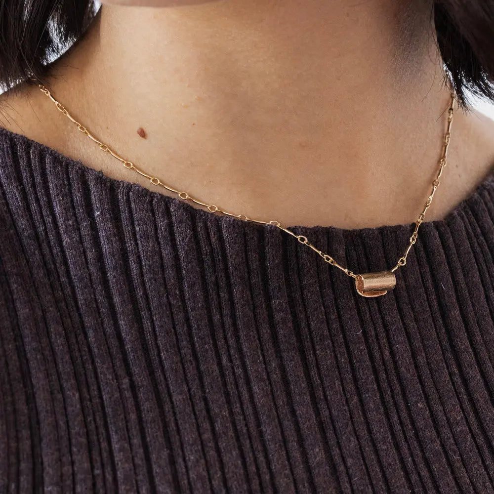 Birch Slide Pendant Mary Frances Maker