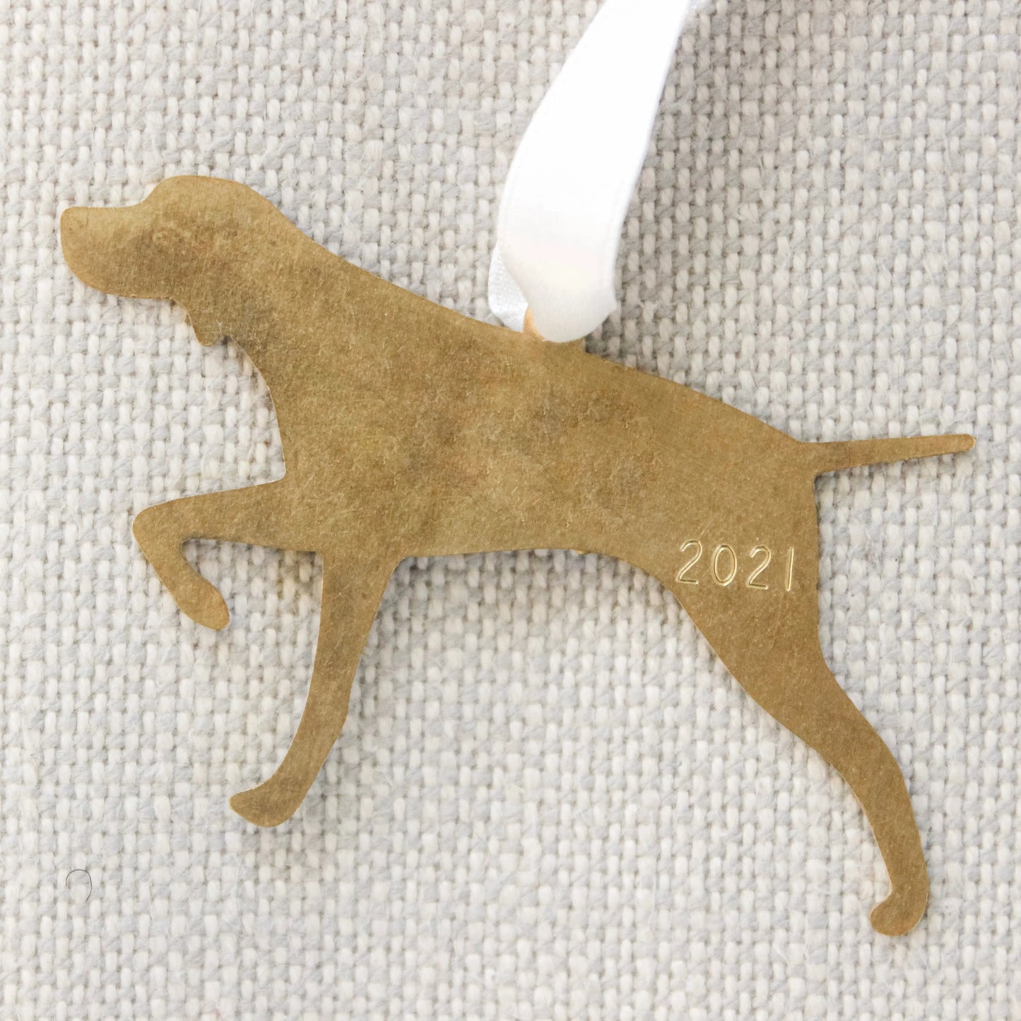 Custom Silhouette Ornament Mary Frances Maker
