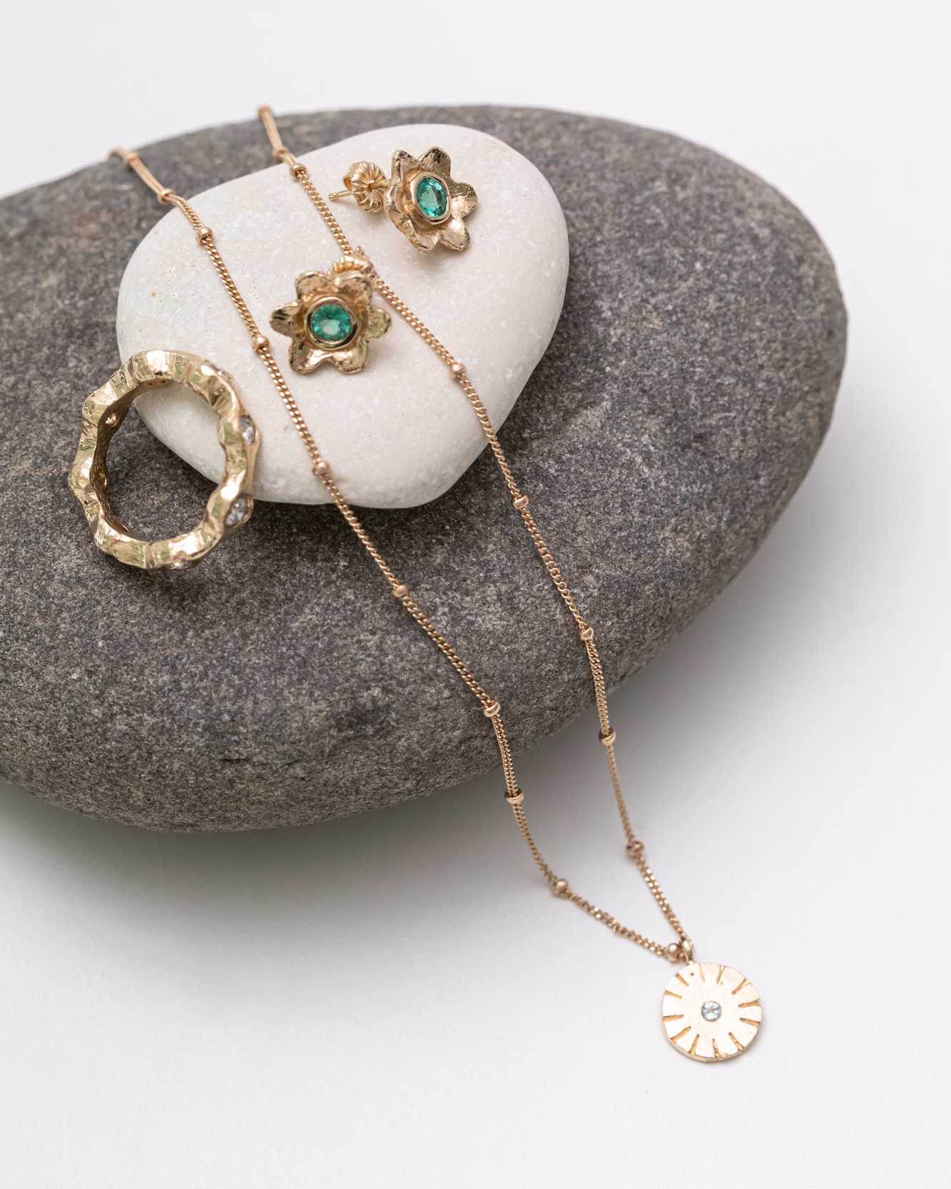 Flower Studs Mary Frances Maker