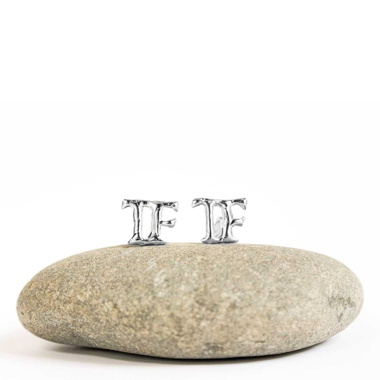 Initial Cufflinks, Silver Mary Frances Maker