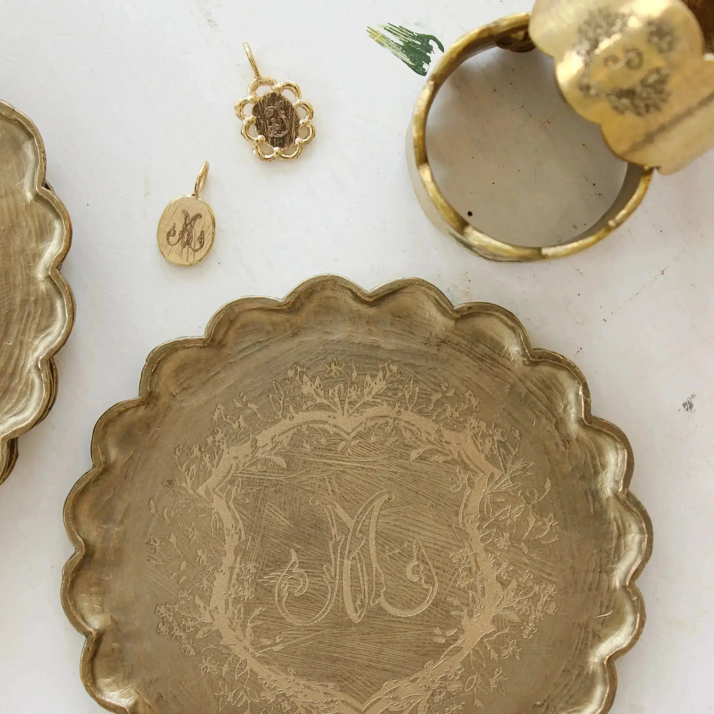 MFM x Emily Mayne Oval Pendant Necklace Mary Frances Maker
