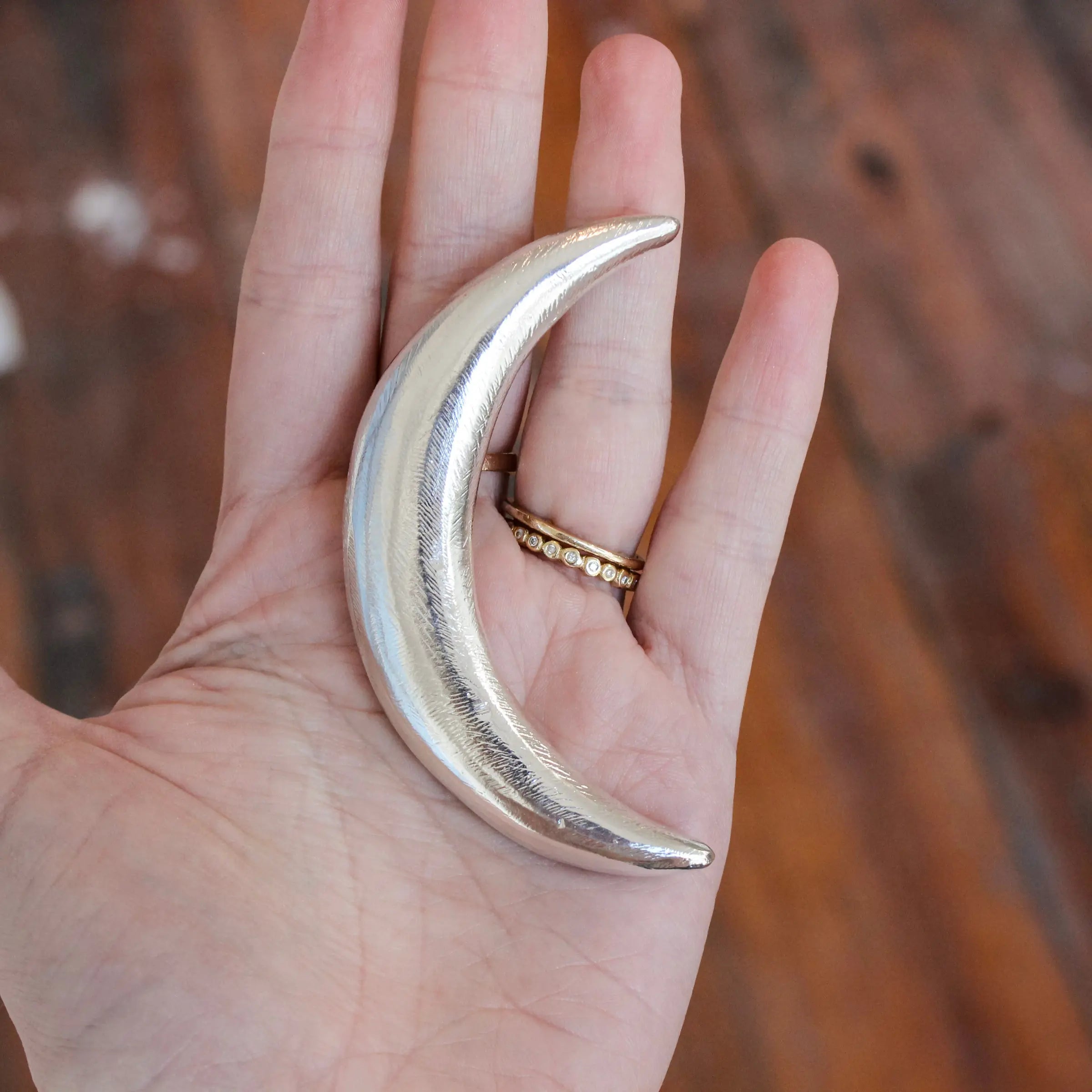 Moon Rattle Mary Frances Maker