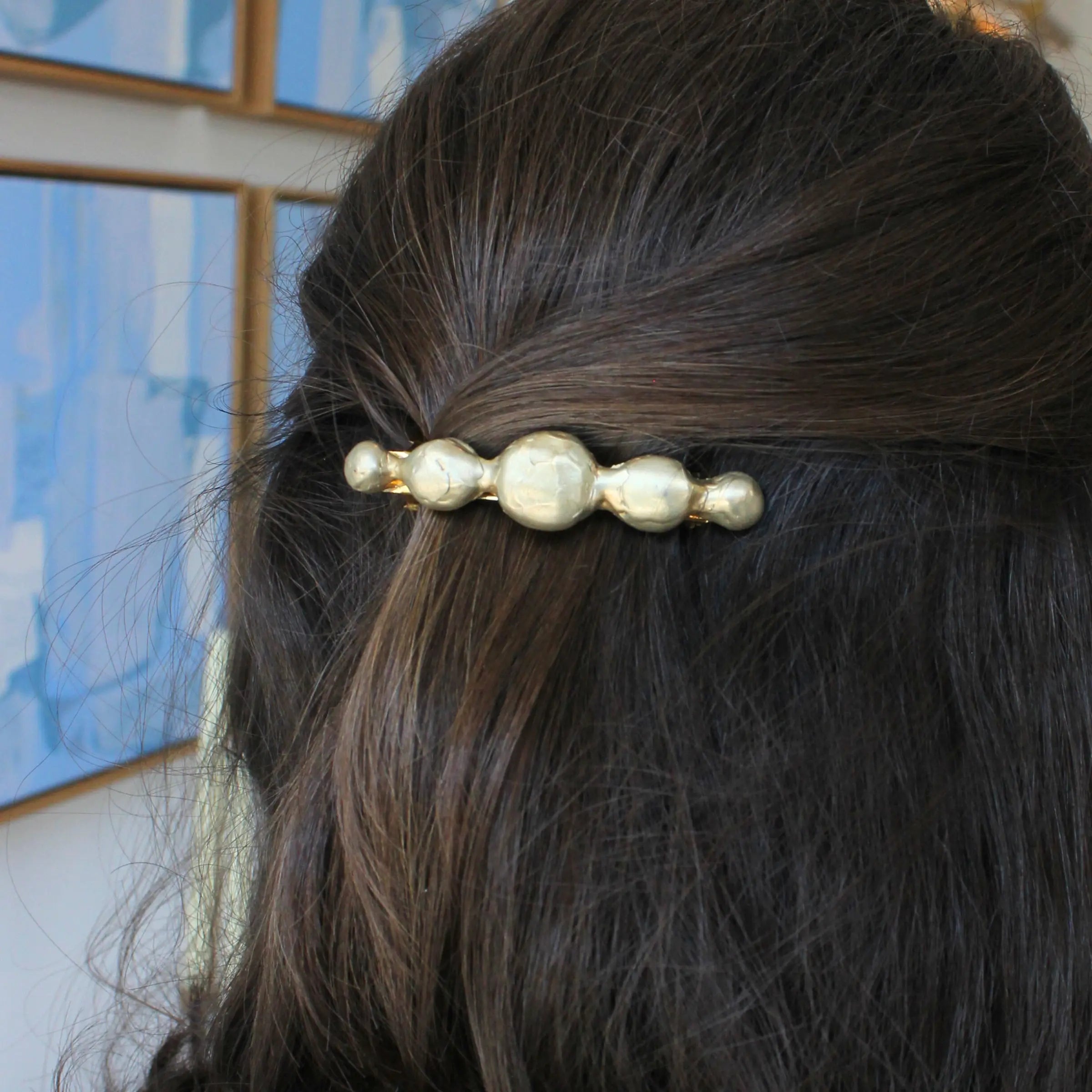 Turned Barrette Mary Frances Maker