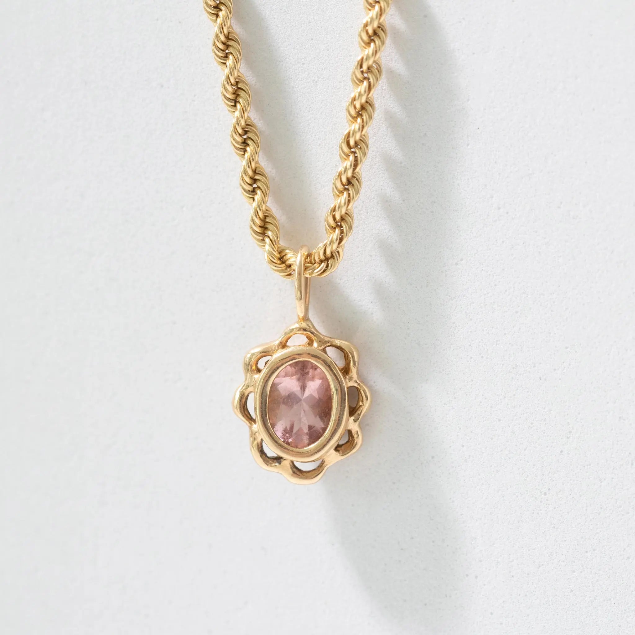 Wavy Frame Necklace Mary Frances Maker