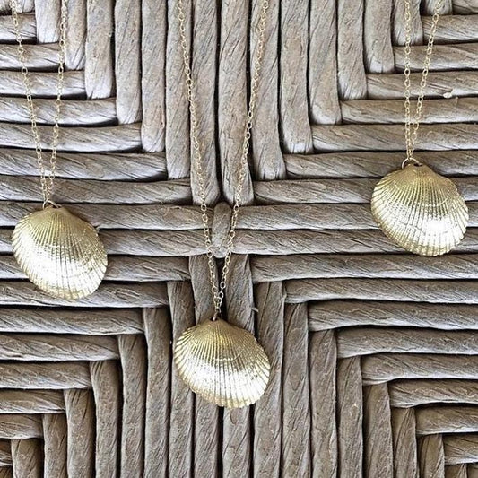 Custom Stories: Collected Seashell Necklaces Mary Frances Maker