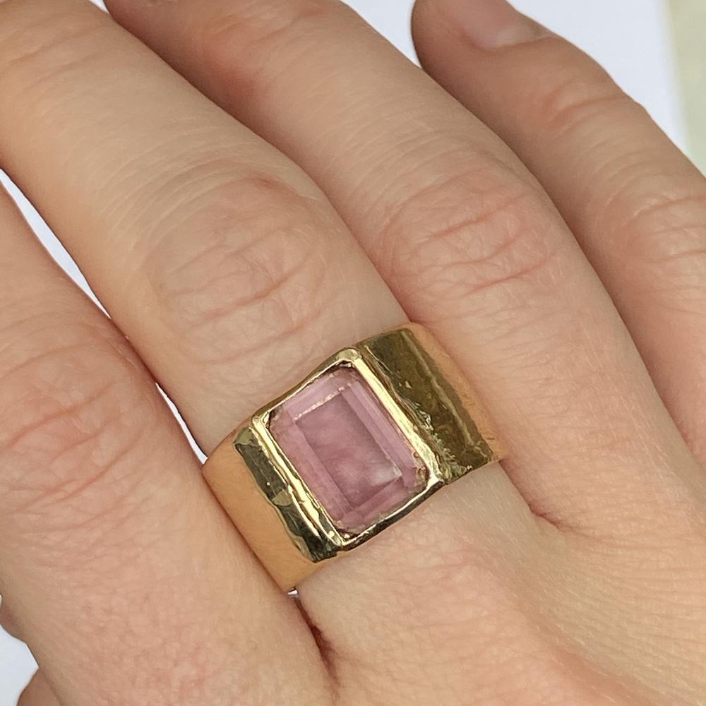Custom Stories: Ellen's Amethyst Ring Mary Frances Maker