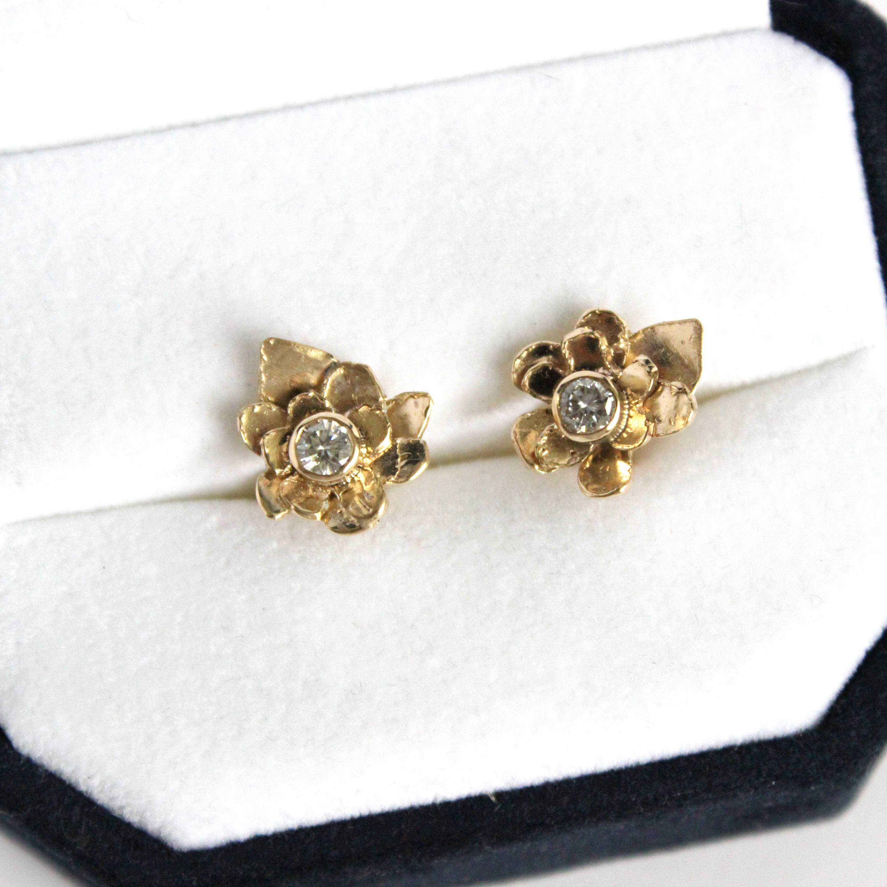 Custom Stories: Laurah's Camellia-Inspired Studs Mary Frances Maker