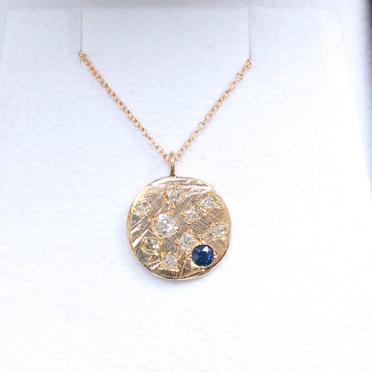 Custom Stories: Samantha's Diamonds & Sapphire Redesign Mary Frances Maker