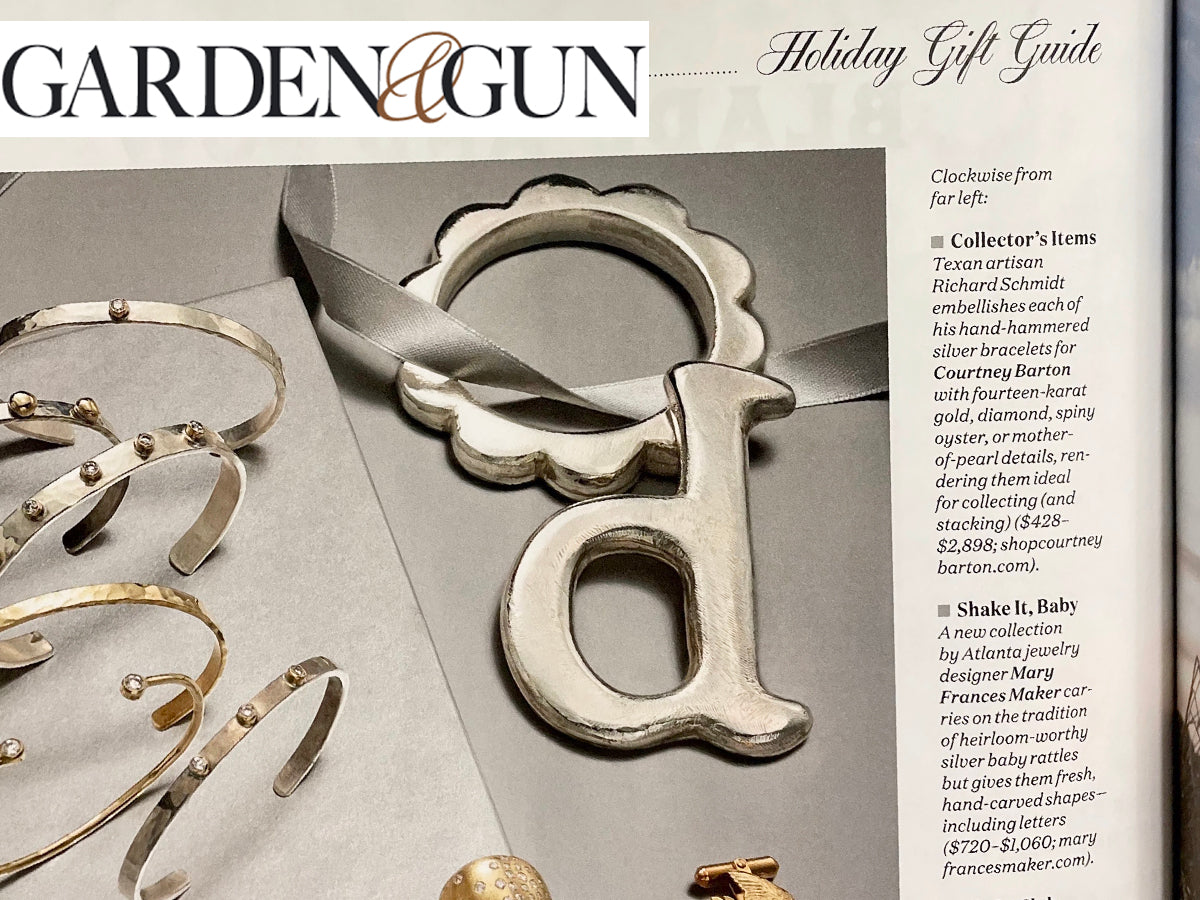 How a Sterling Silver Baby Rattle Is Made — And Why I Started Making Them Mary Frances Maker
