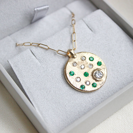 Repurposing Family Stones: Disc Necklaces Mary Frances Maker
