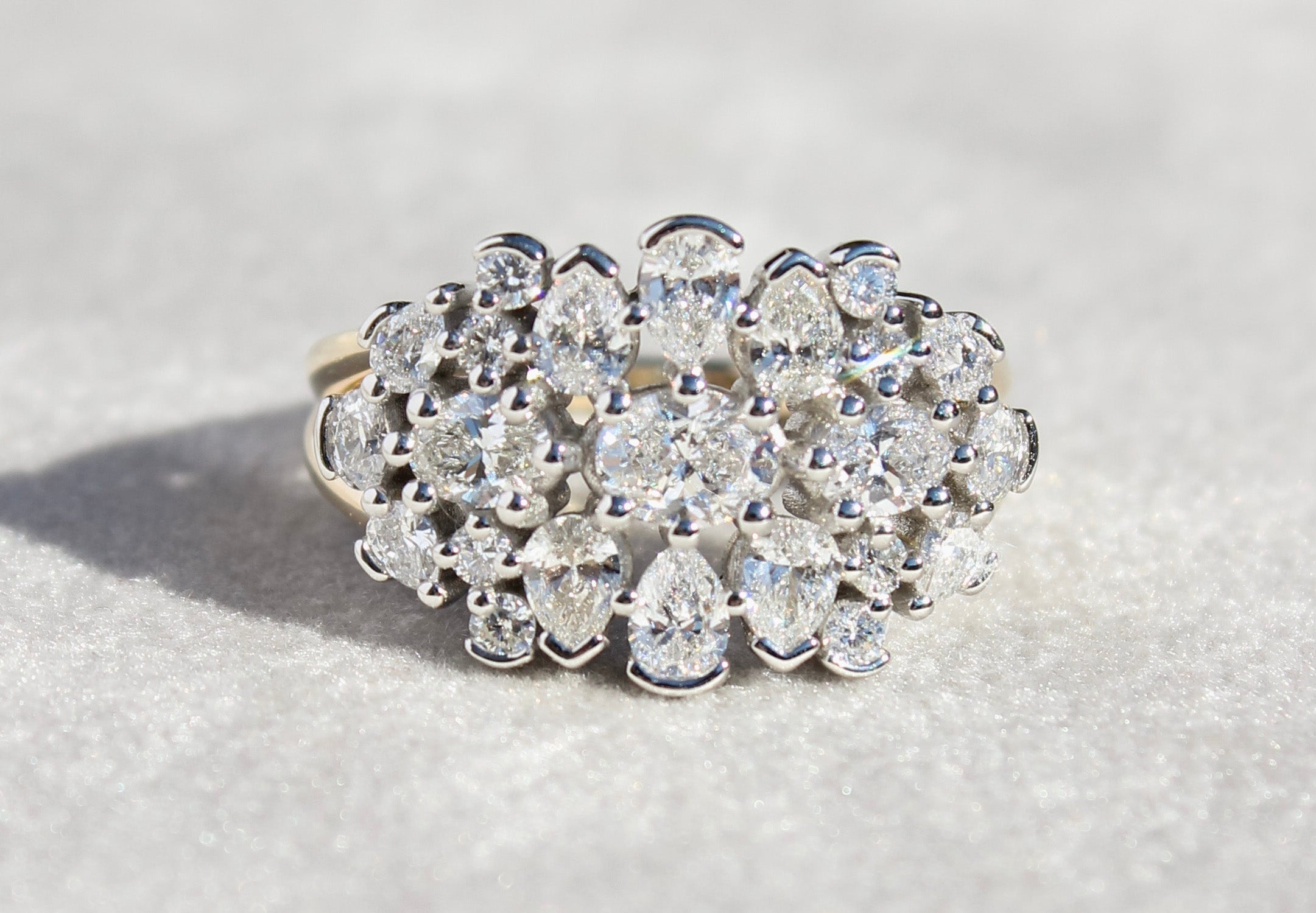 Round-Up-Cluster-Rings Mary Frances Maker