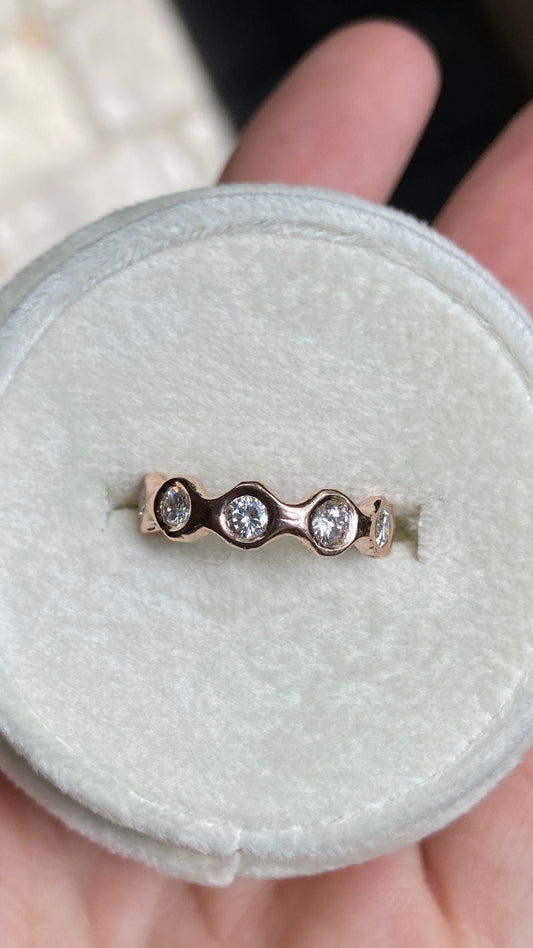 Spaced Eternity Ring: Giving New Life to Old Heirlooms Mary Frances Maker