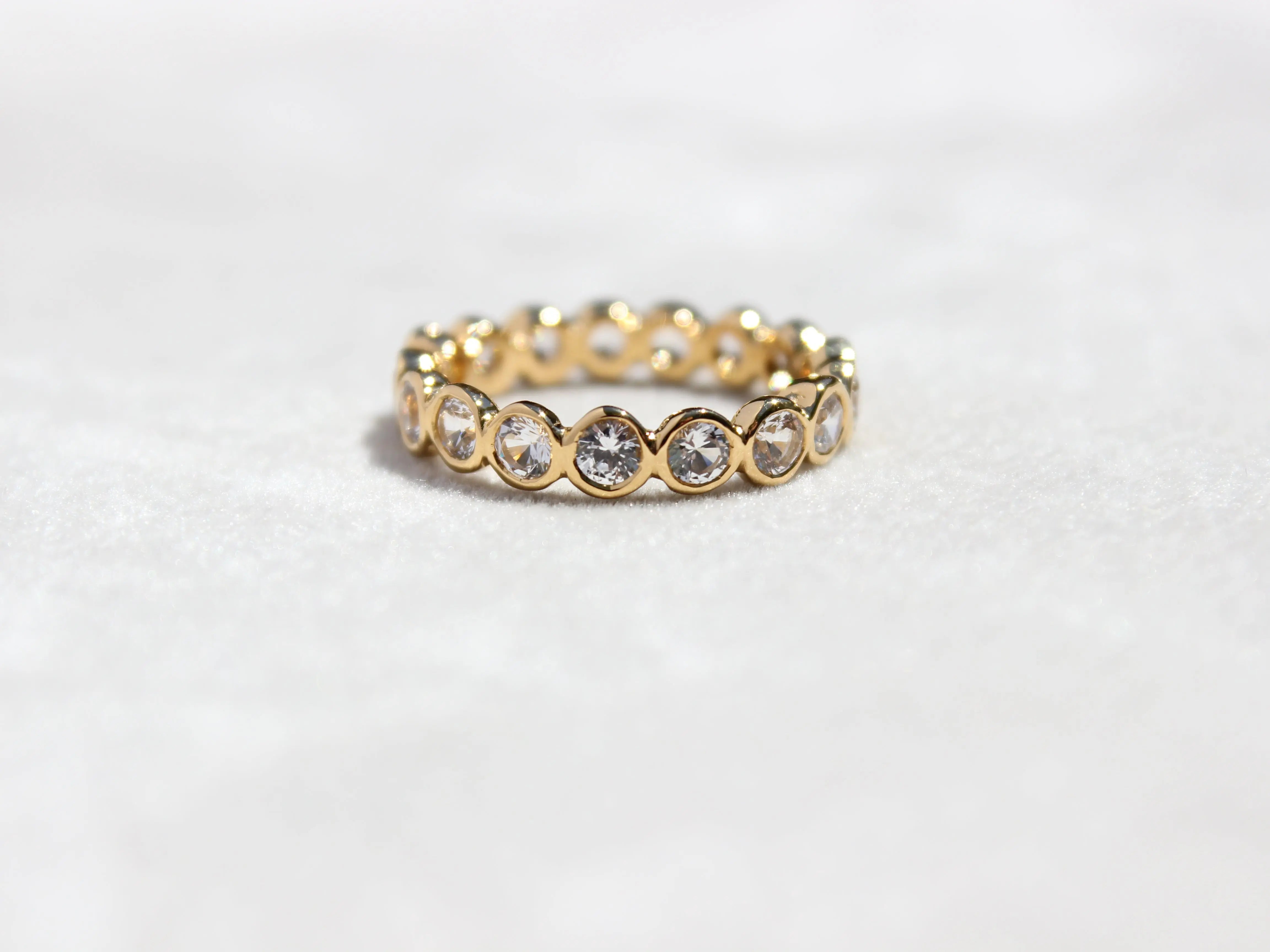 3mm Diamond Eternity Band Mary Frances Maker