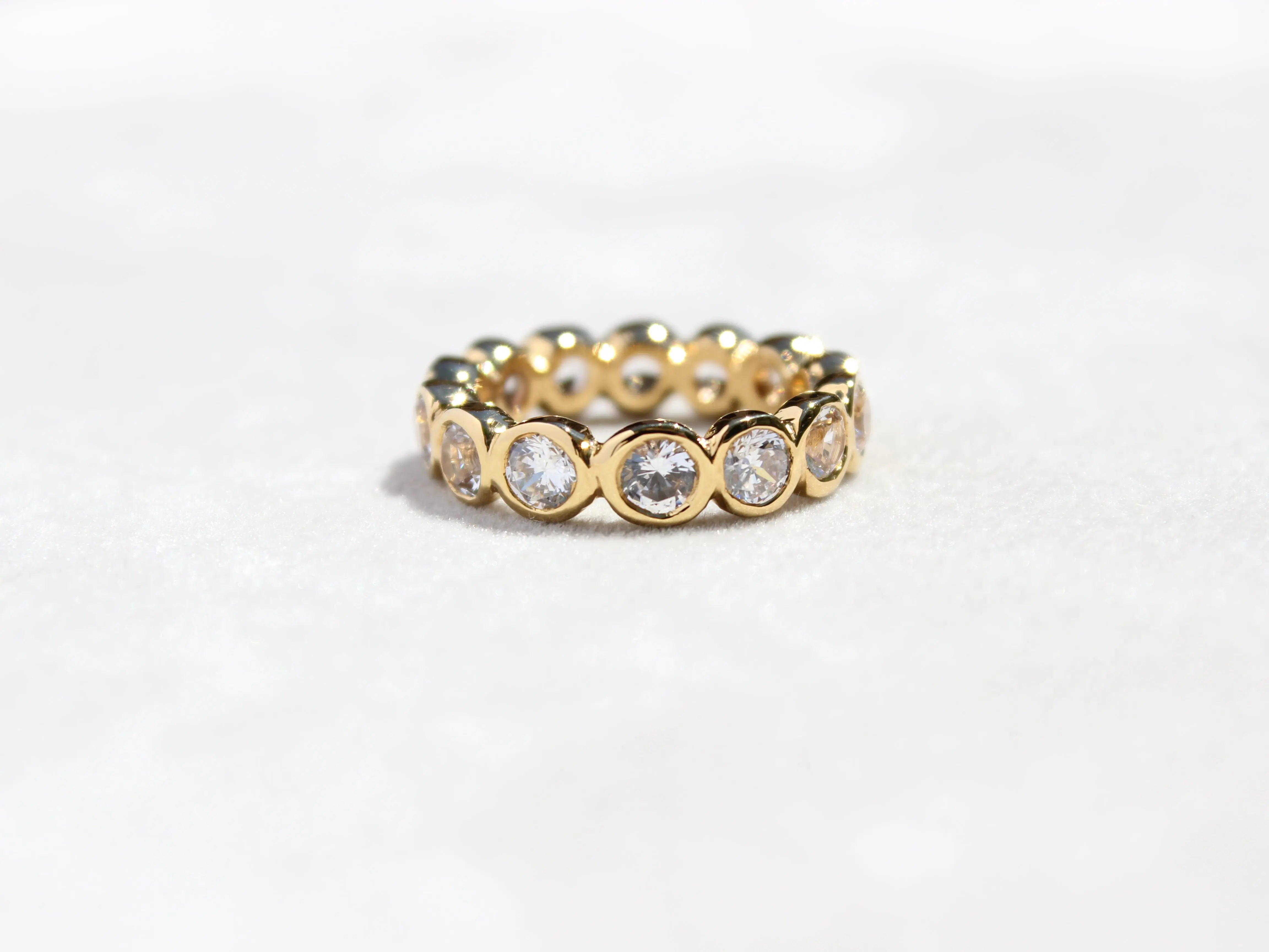 4mm Diamond Eternity Band Mary Frances Maker