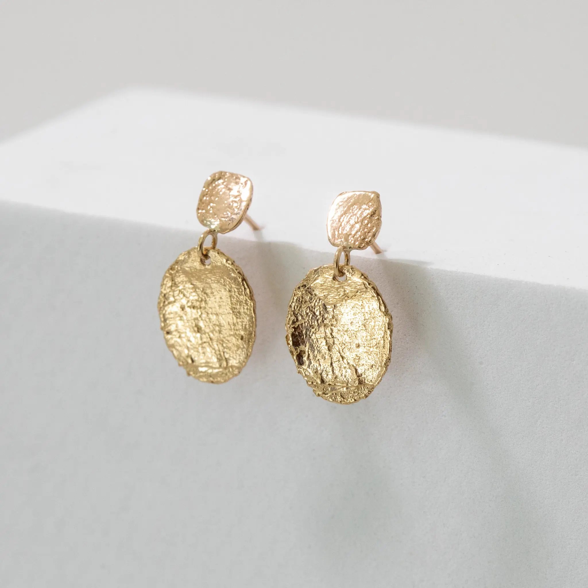 Birch Drip Studs Mary Frances Maker