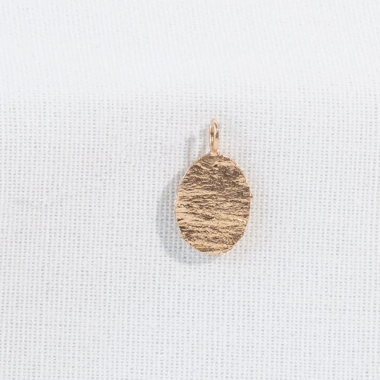 Birch Oval Pendant, Rooted Chain Mary Frances Maker