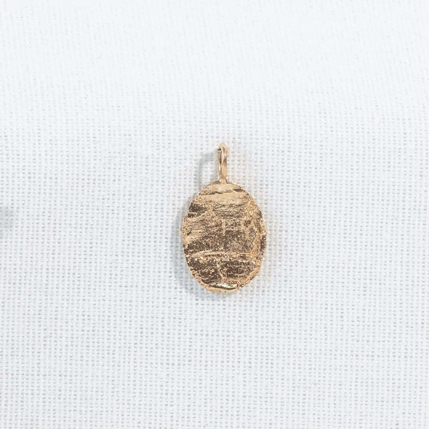 Birch Oval Pendant, Rooted Chain Mary Frances Maker