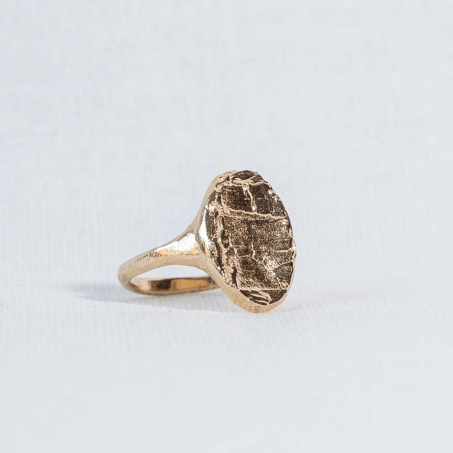 Birch Signet Ring Mary Frances Maker