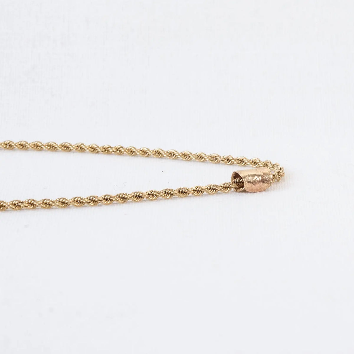 Birch Slide Necklace, Rope Chain Mary Frances Maker