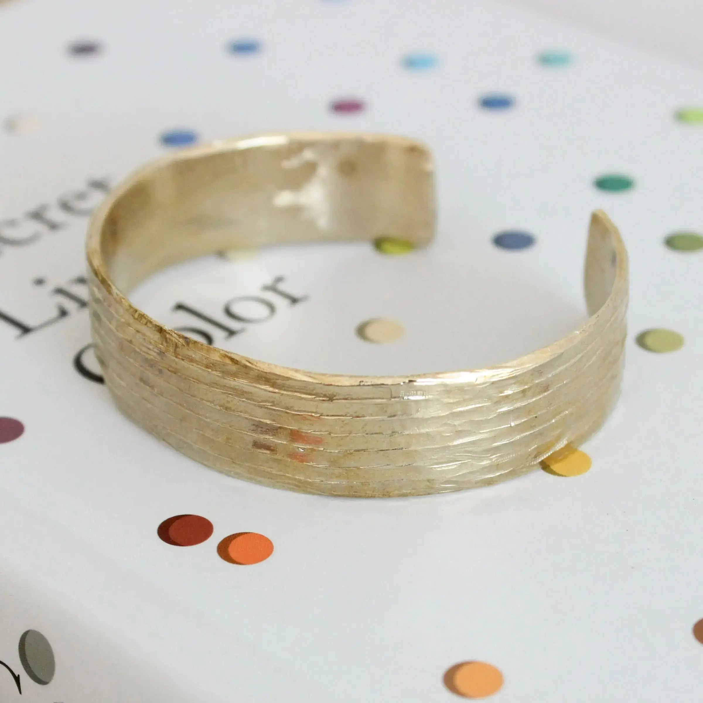 Bubble Cuff Mary Frances Maker