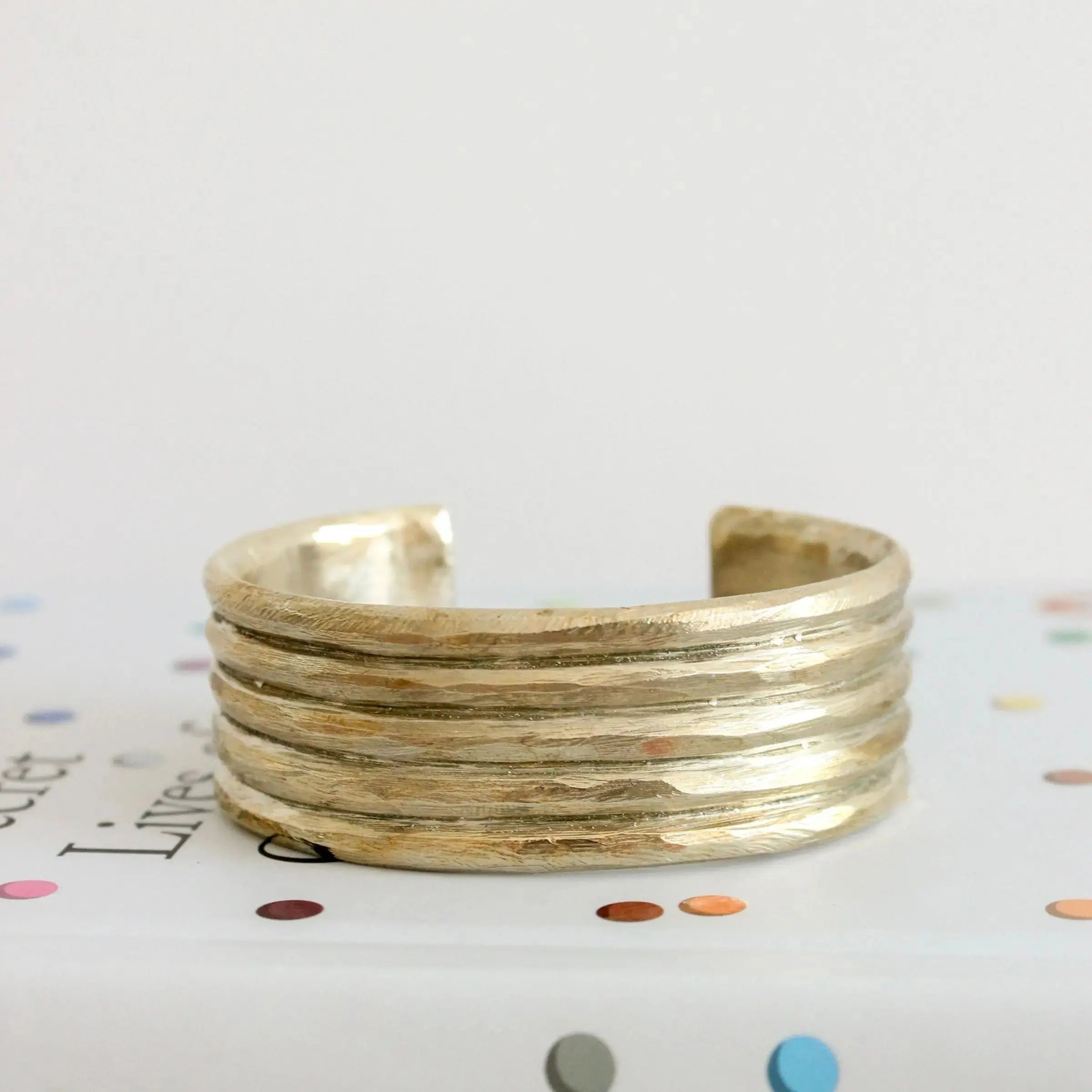 Bumpy Cuff (Copy) Mary Frances Maker