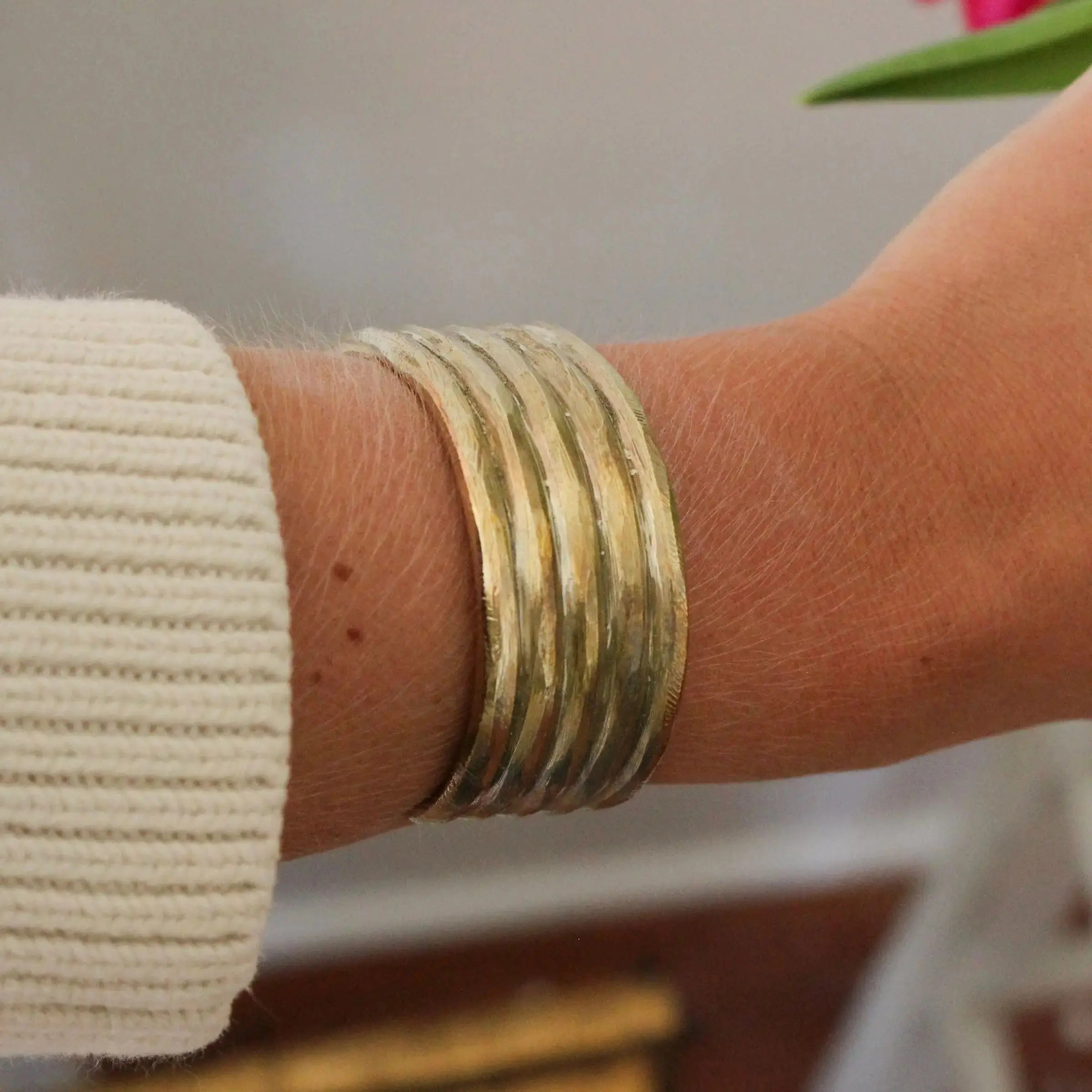 Bumpy Cuff (Copy) Mary Frances Maker