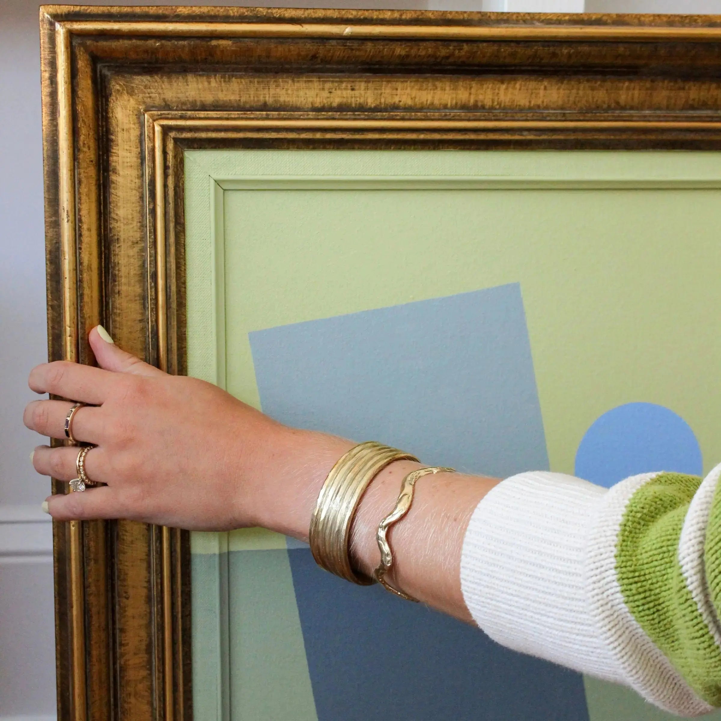 Bumpy Cuff (Copy) Mary Frances Maker
