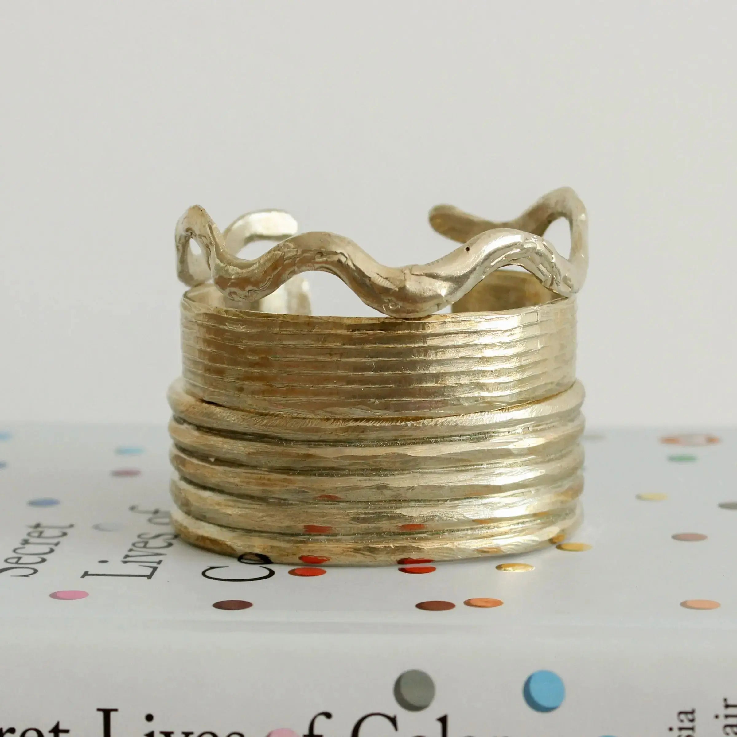 Bumpy Cuff (Copy) Mary Frances Maker