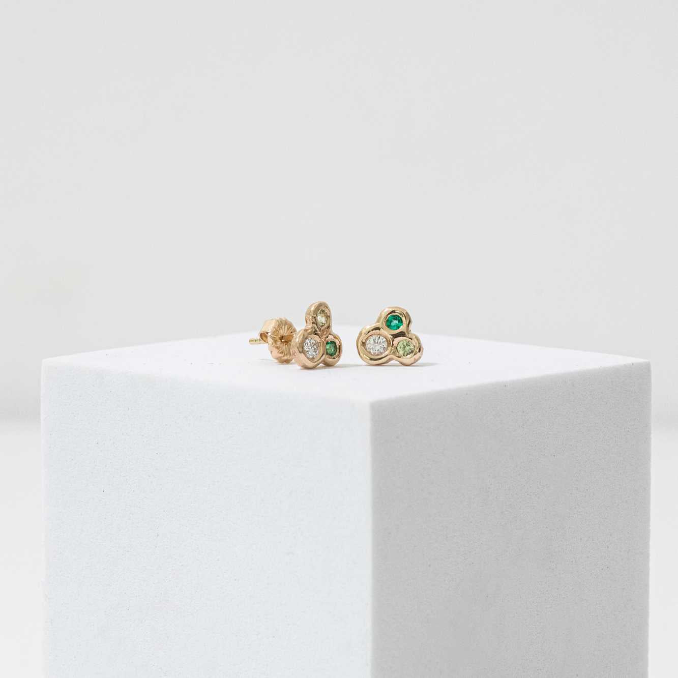 Cluster Trio Studs Mary Frances Maker