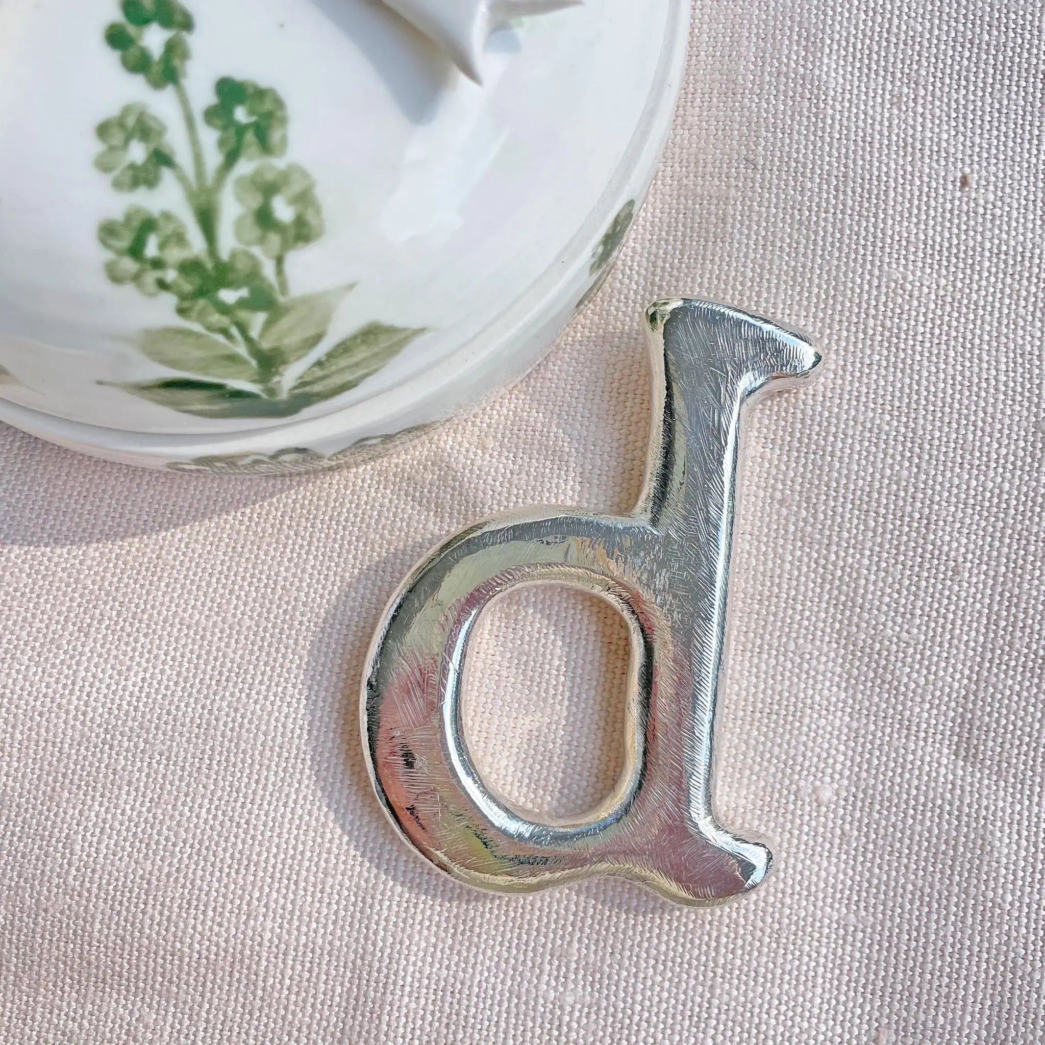 Custom Letter Rattle Mary Frances Maker