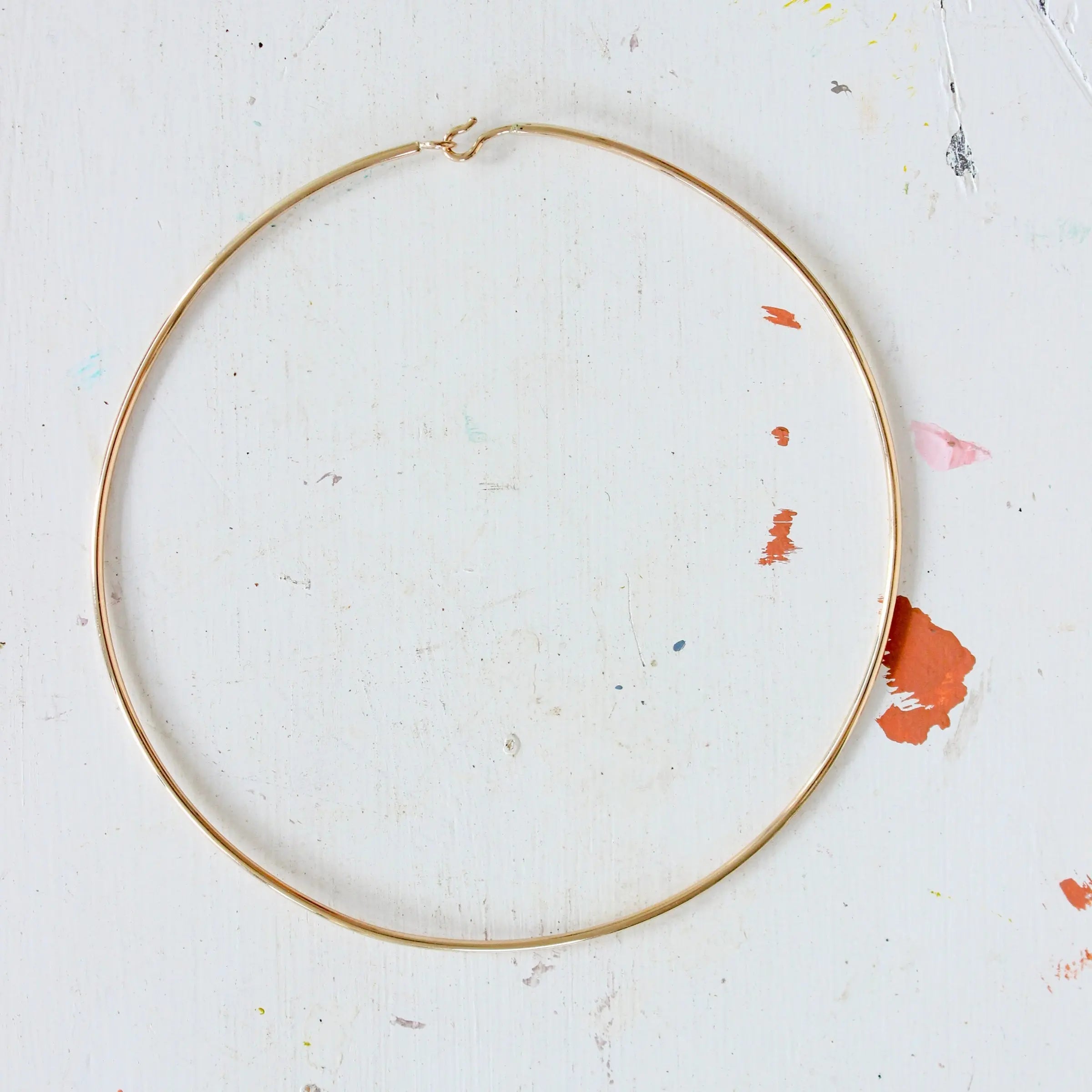 Gold Collar Necklace Mary Frances Maker