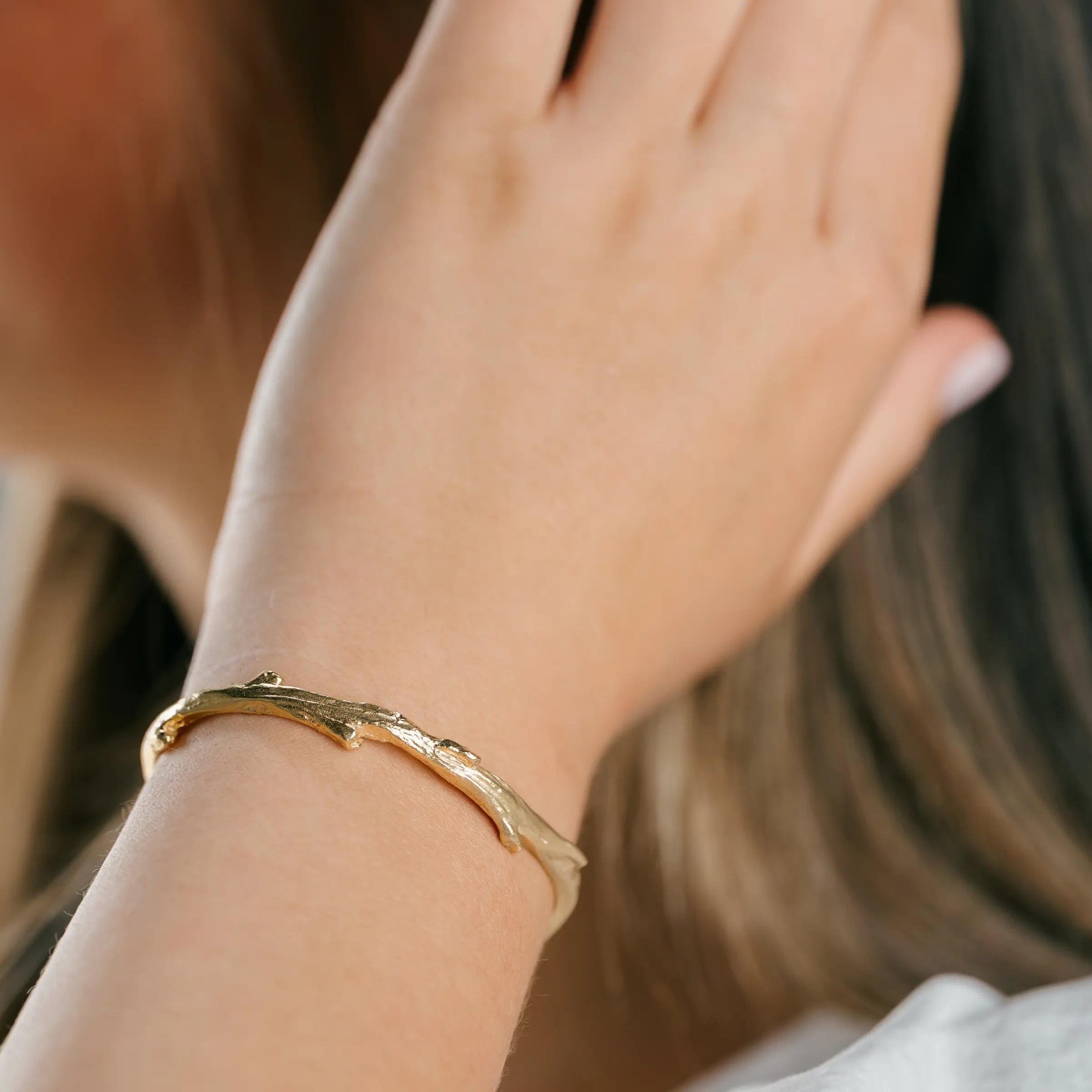 MFM x Charissa Owens Art Branch Cuff Mary Frances Maker