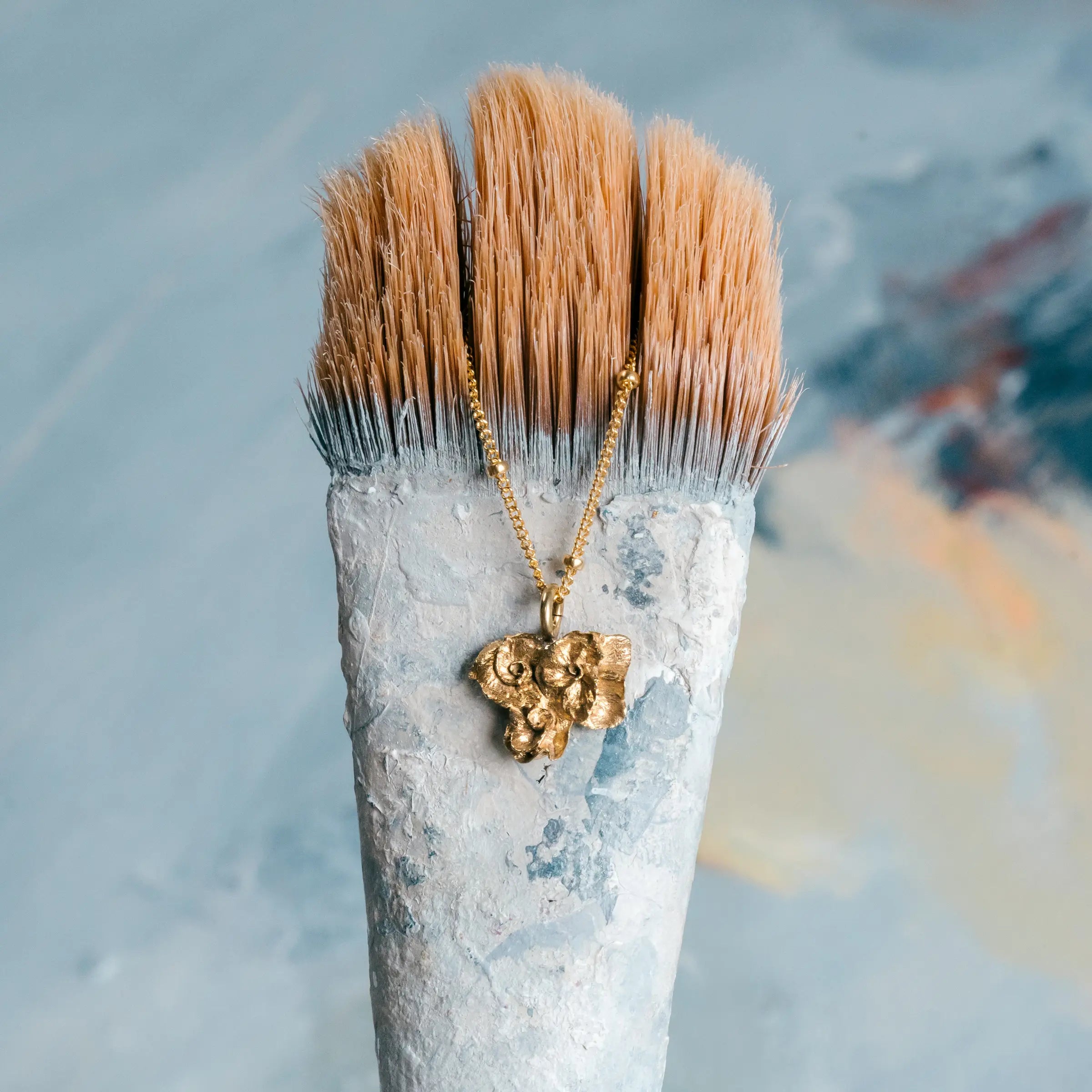 MFM x Charissa Owens Art Cotton Rose Cluster Pendant Mary Frances Maker