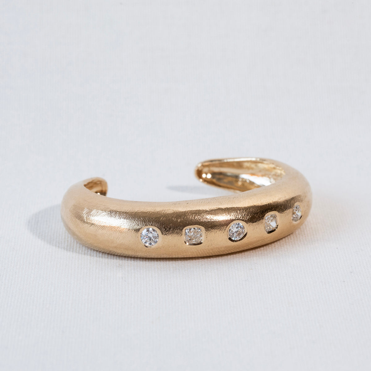 Five Diamond Bubble Cuff