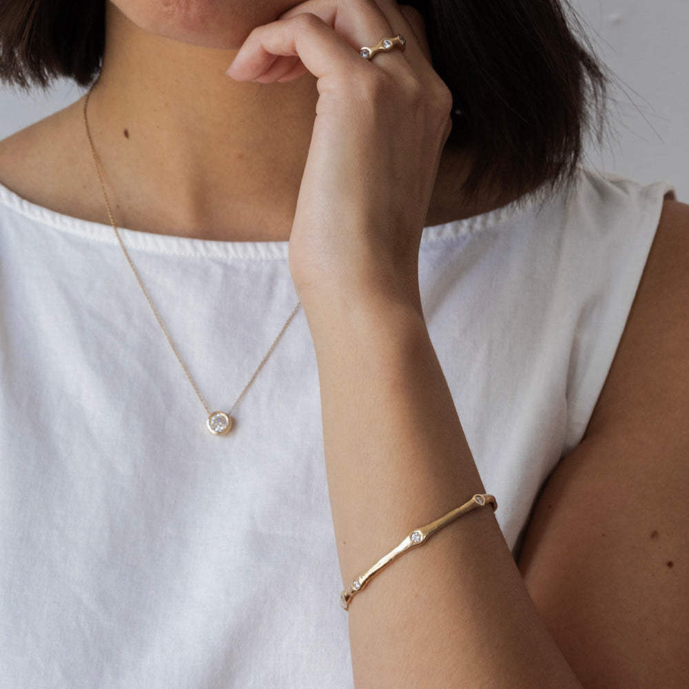 Spaced Eternity Bangle