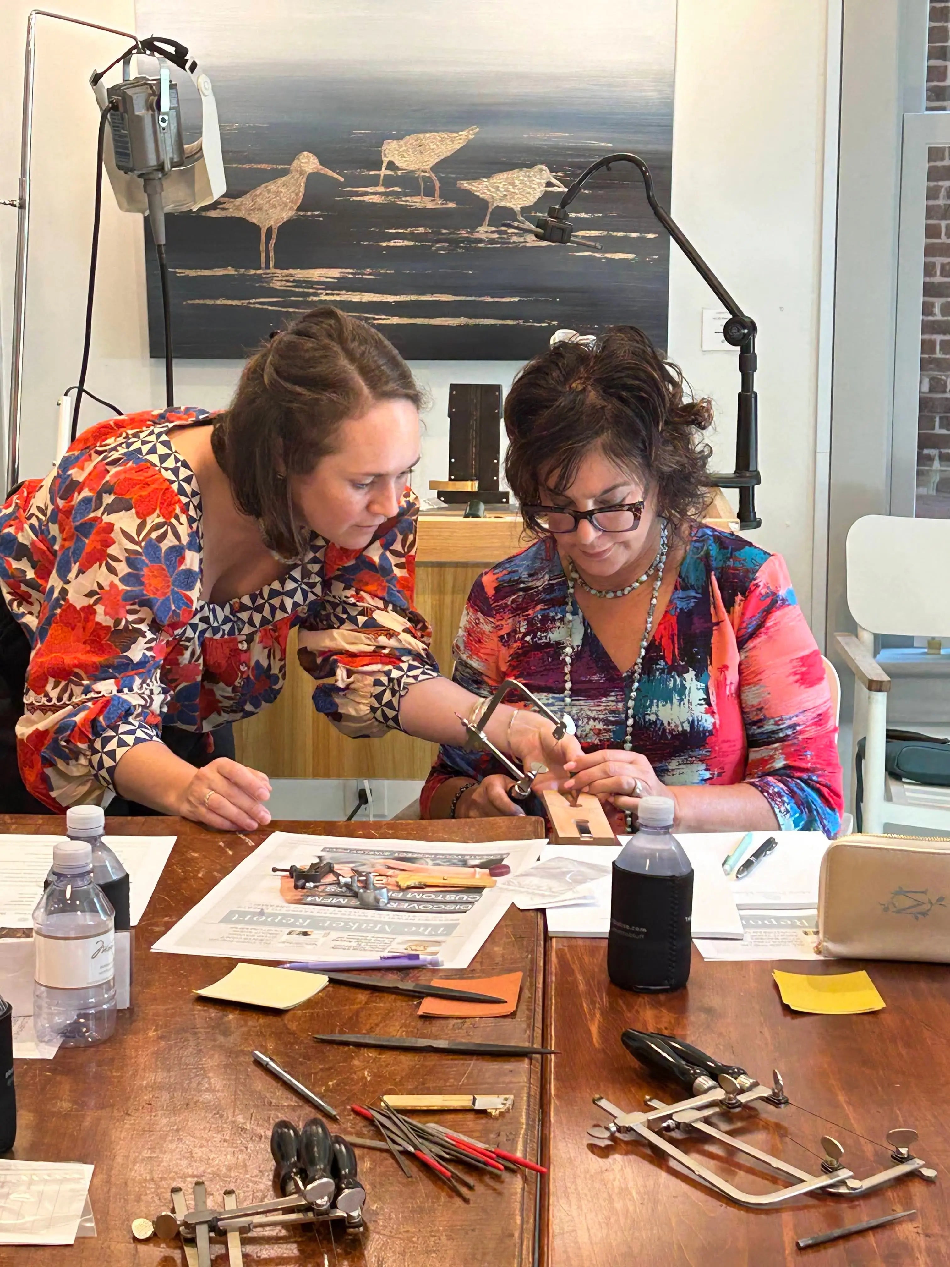 Ring Carving Workshop: An Evening in the Studio Mary Frances Maker