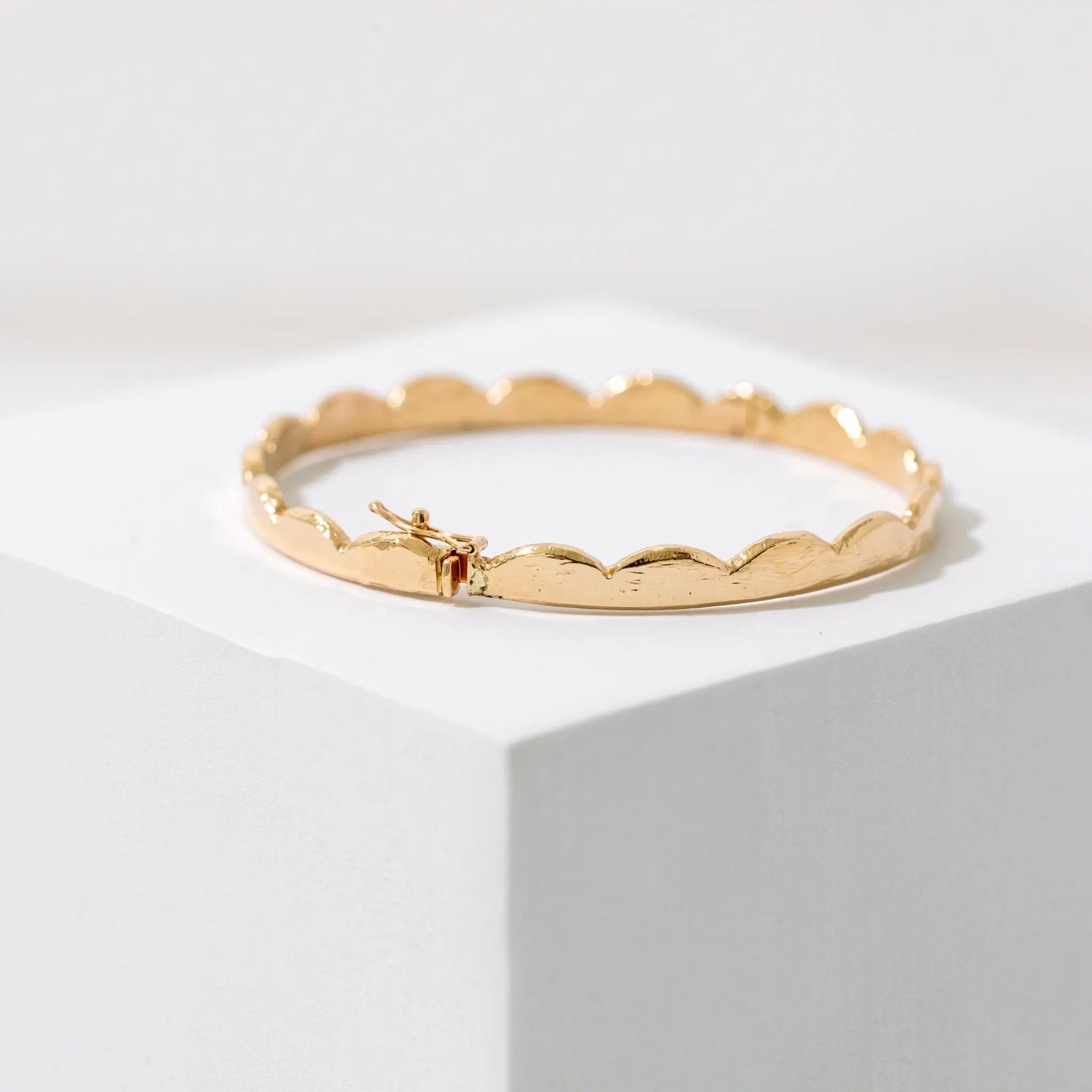 Scallop Bangle Mary Frances Maker