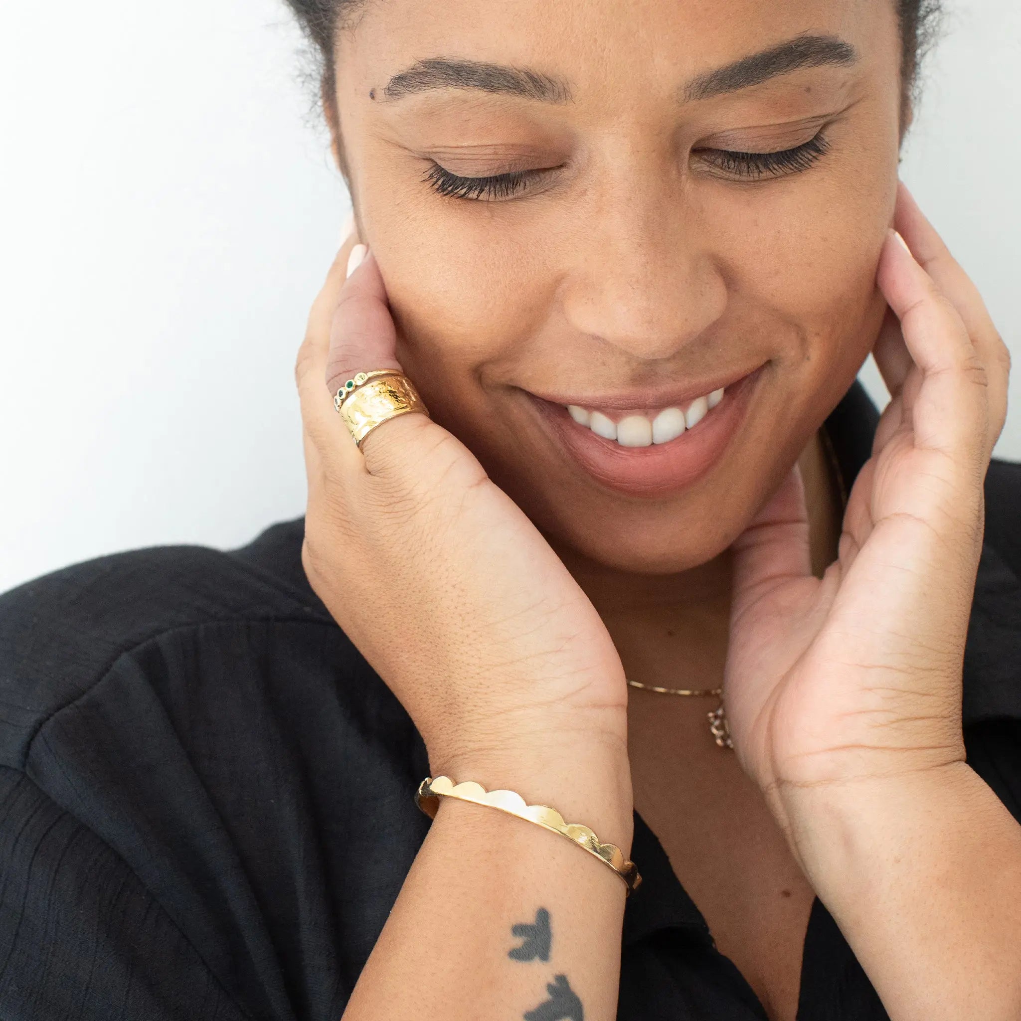 Scallop Bangle Mary Frances Maker