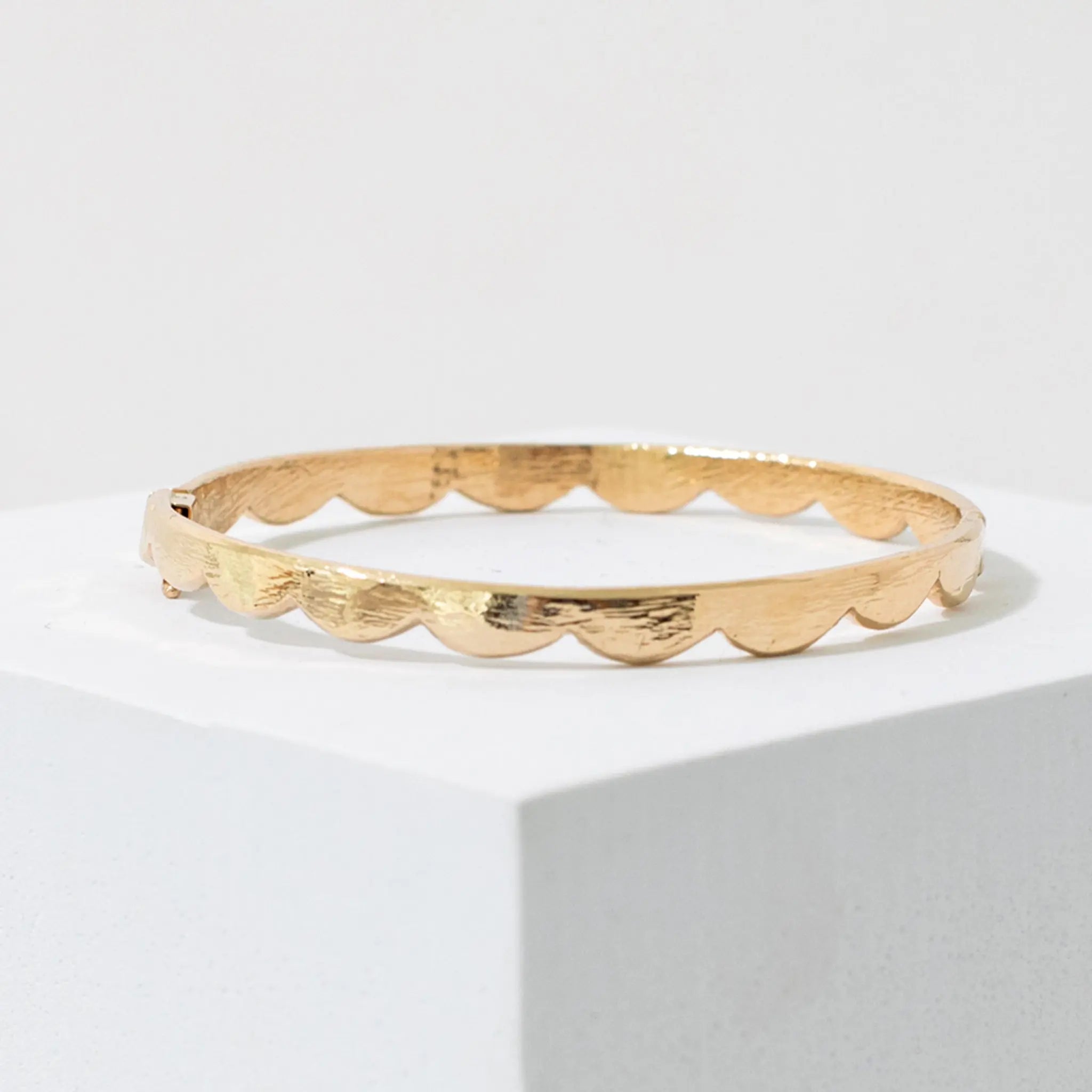 Scallop Bangle Mary Frances Maker