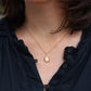 Scallop Diamond Necklace Mary Frances Maker