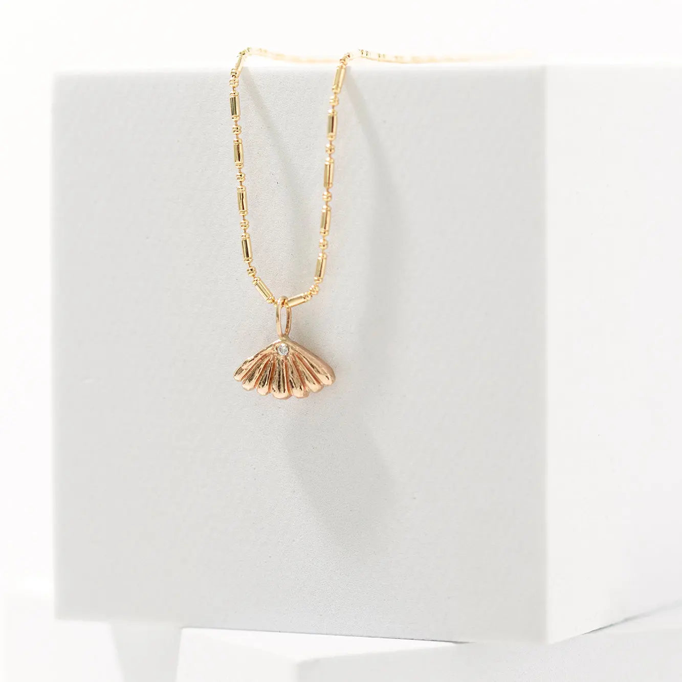Scallop Shell Necklace Mary Frances Maker