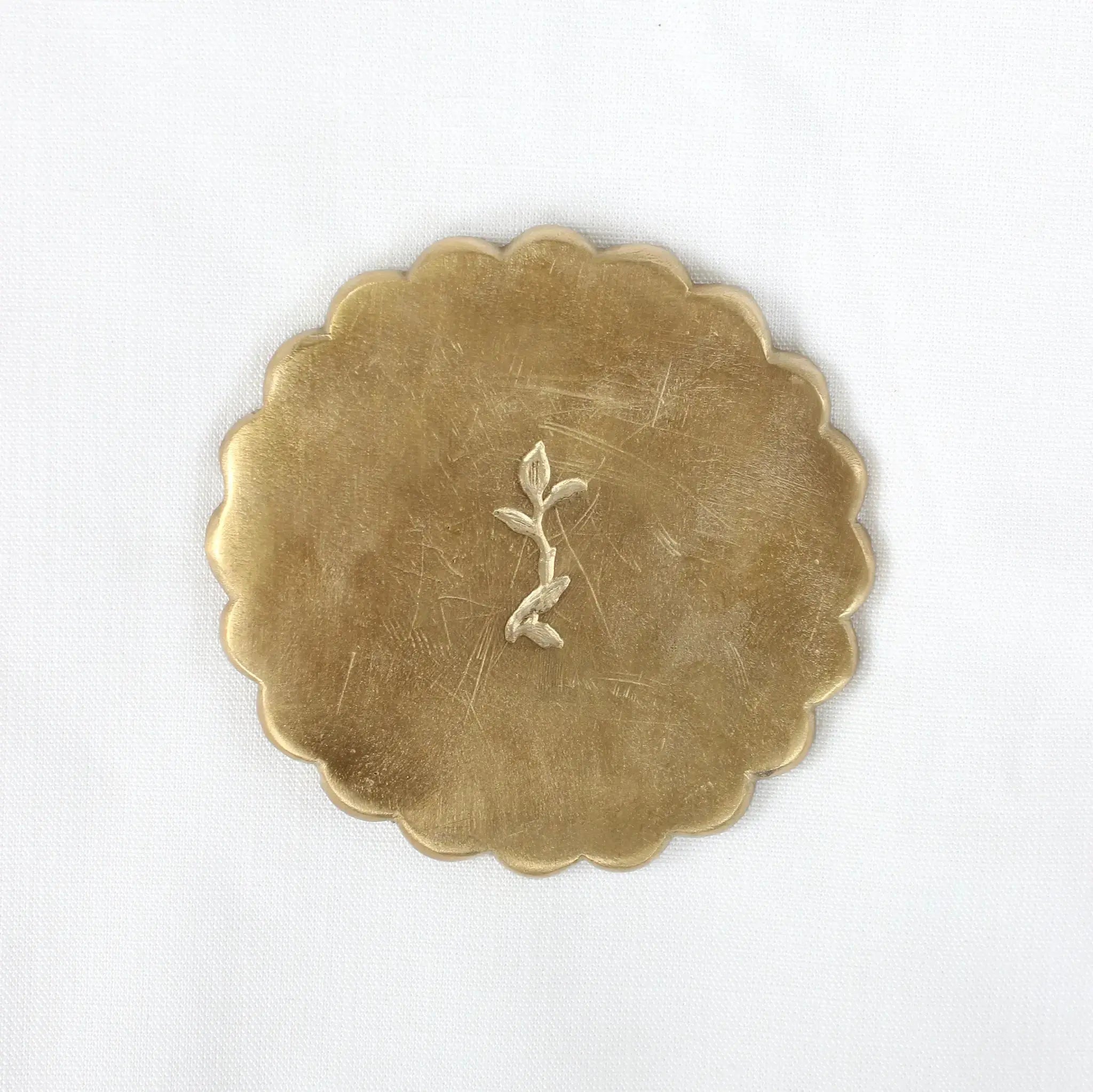 Scallop Wine Coaster Mary Frances Maker