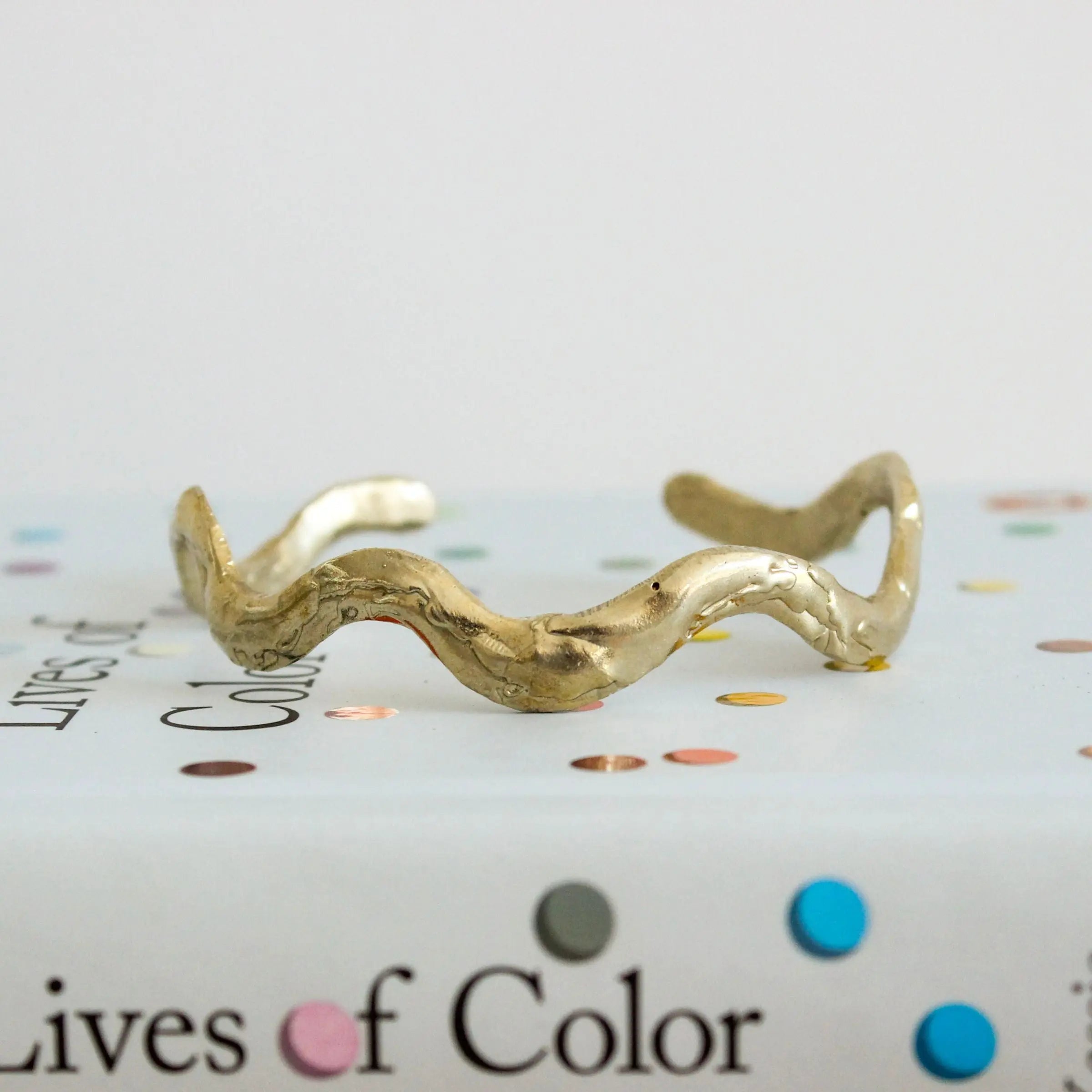 Squiggle Cuff Mary Frances Maker