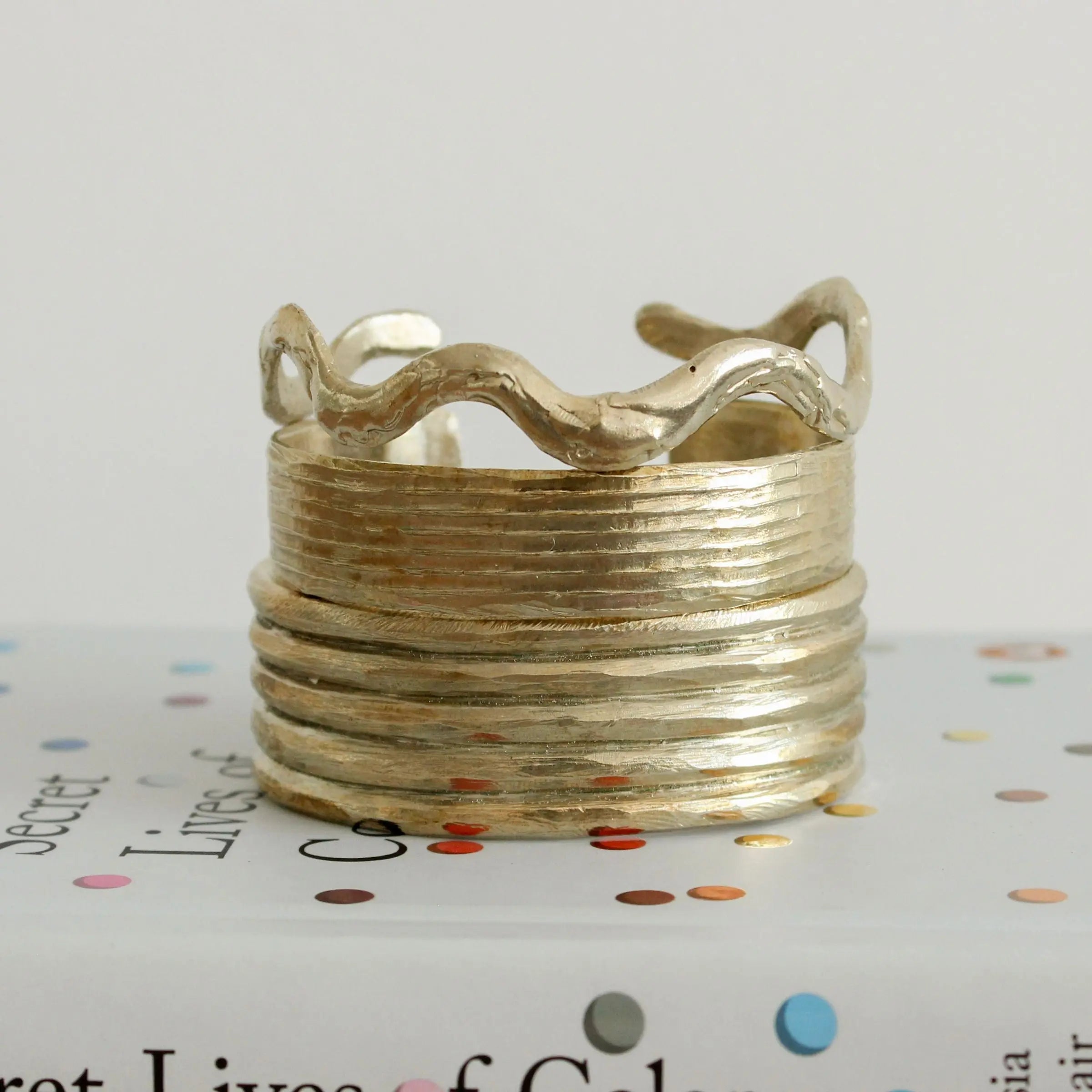 Squiggle Cuff Mary Frances Maker