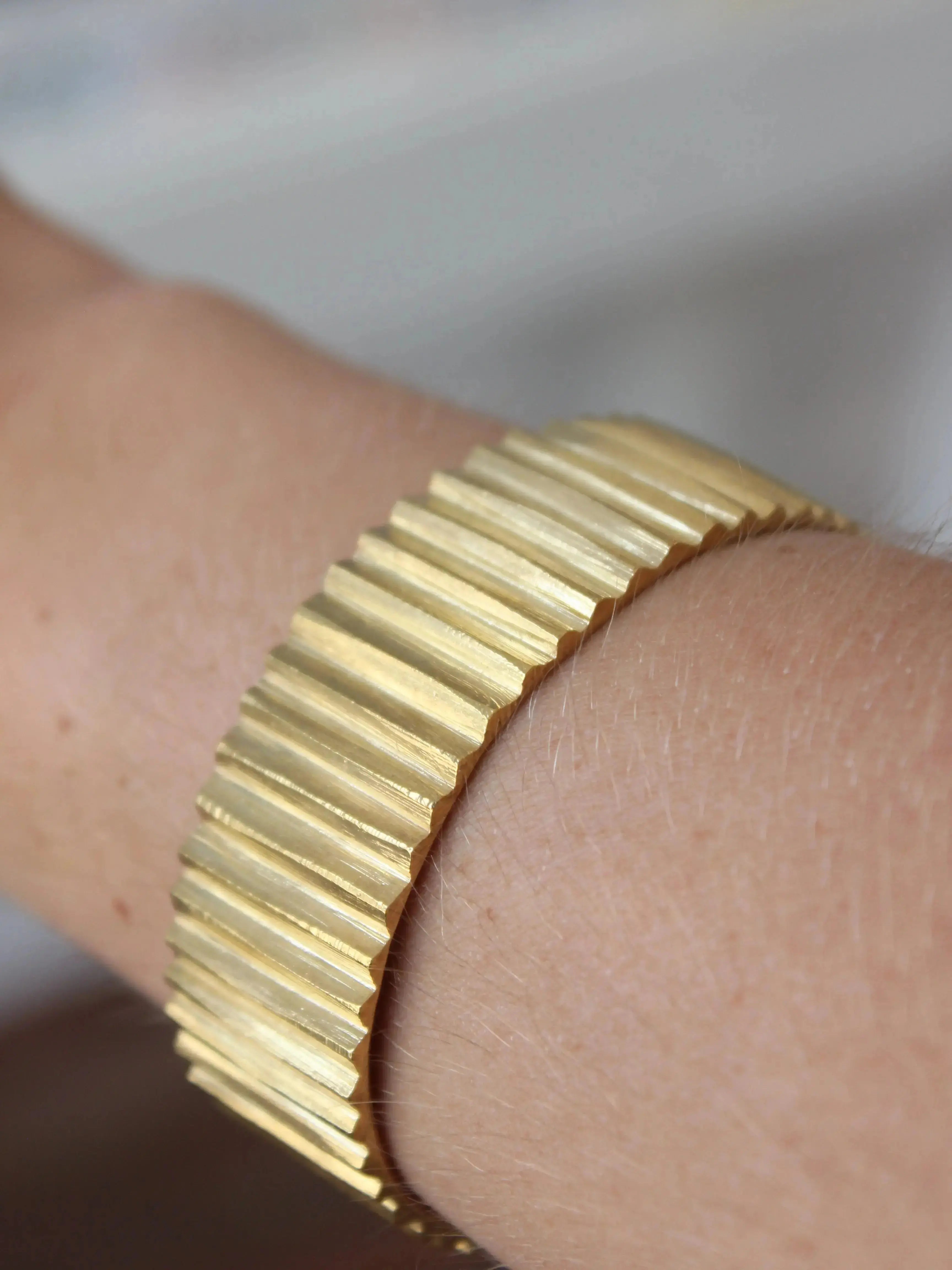 Squiggle Cuff (Copy) Mary Frances Maker